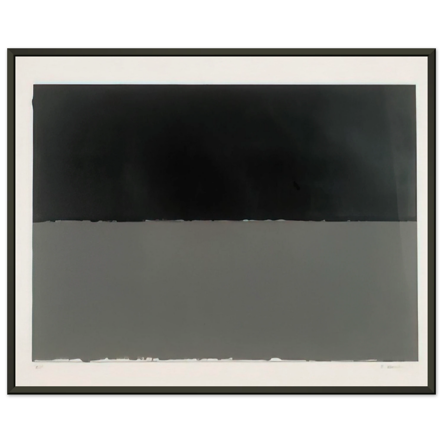 Brice Marden Gulf from New York Ten Lewison 16 Minimalism Framed Art Print - Aluminum Frame - 40x50 cm / 16x20 inches