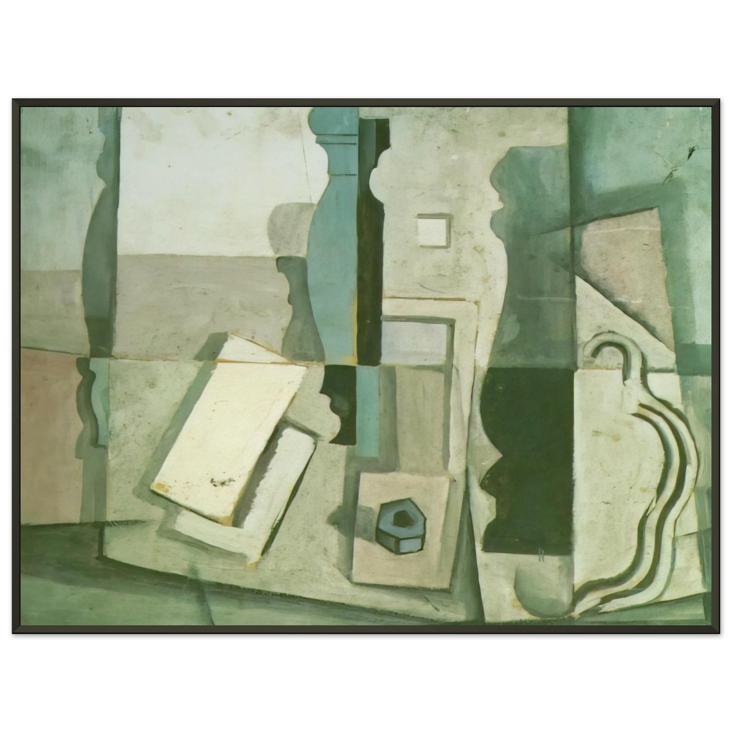 Salvador Dali STILL LIFE 3 Framed Art Print - Aluminum Frame - 60x80 cm / 24x32 inches
