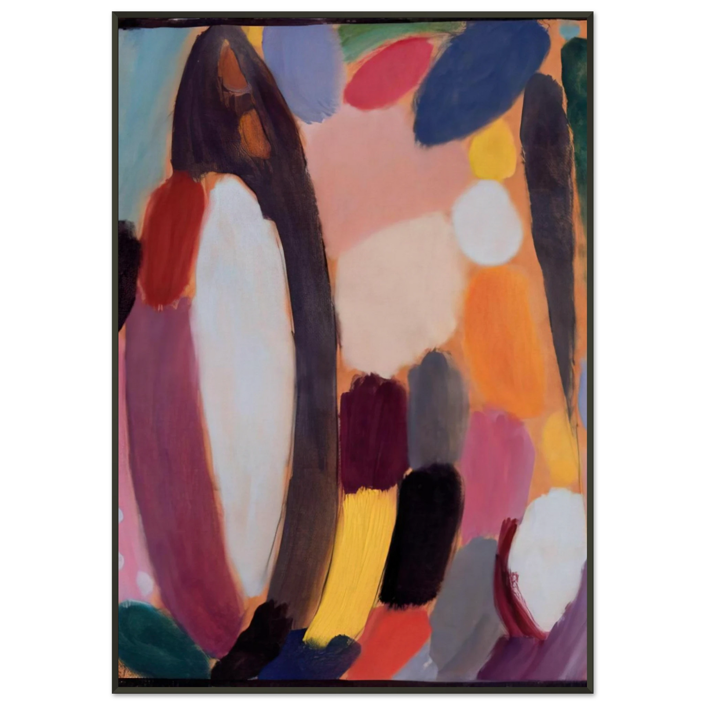 Alexej von Jawlensky VARIATION 1918 Framed Art Print - Aluminum Frame - 21x29.7 cm / 8x12"