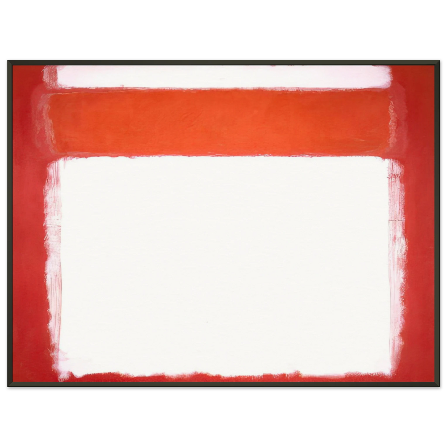 Mark Rothko No 16 1957 Framed Art Print - Aluminum Frame - 40x50 cm / 16x20 inches