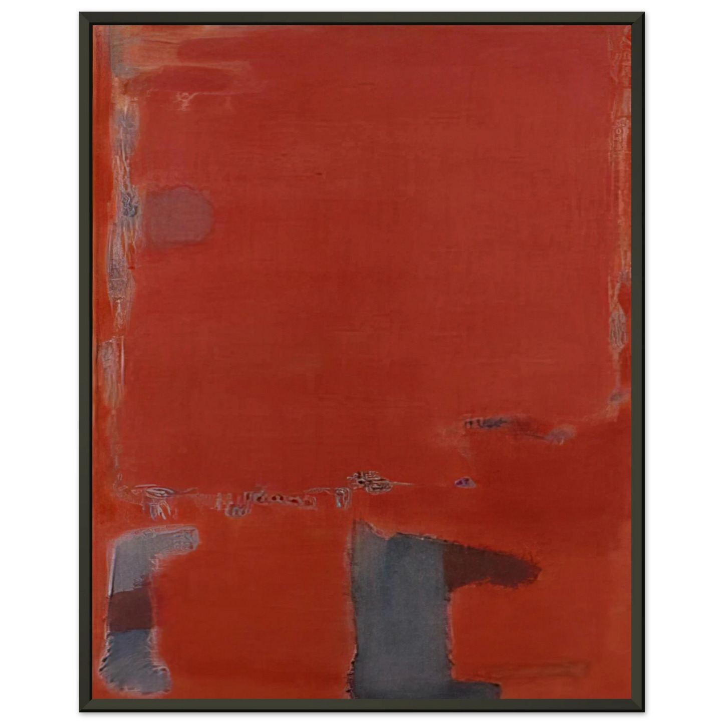 Mark Rothko No 21 c1949 New York United States Framed Art Print - Aluminum Frame - 60x80 cm / 24x32 inches