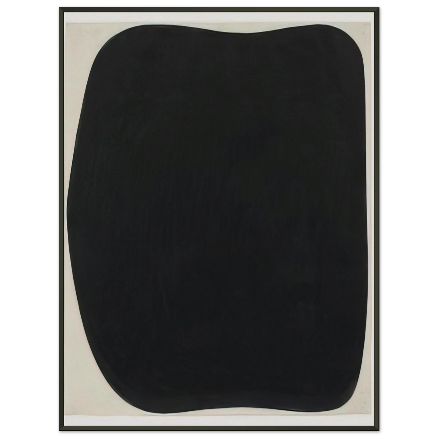 Ellsworth Kelly Study for Black Ripe Framed Art Print - Aluminum Frame - 70x100 cm / 28x40 inches