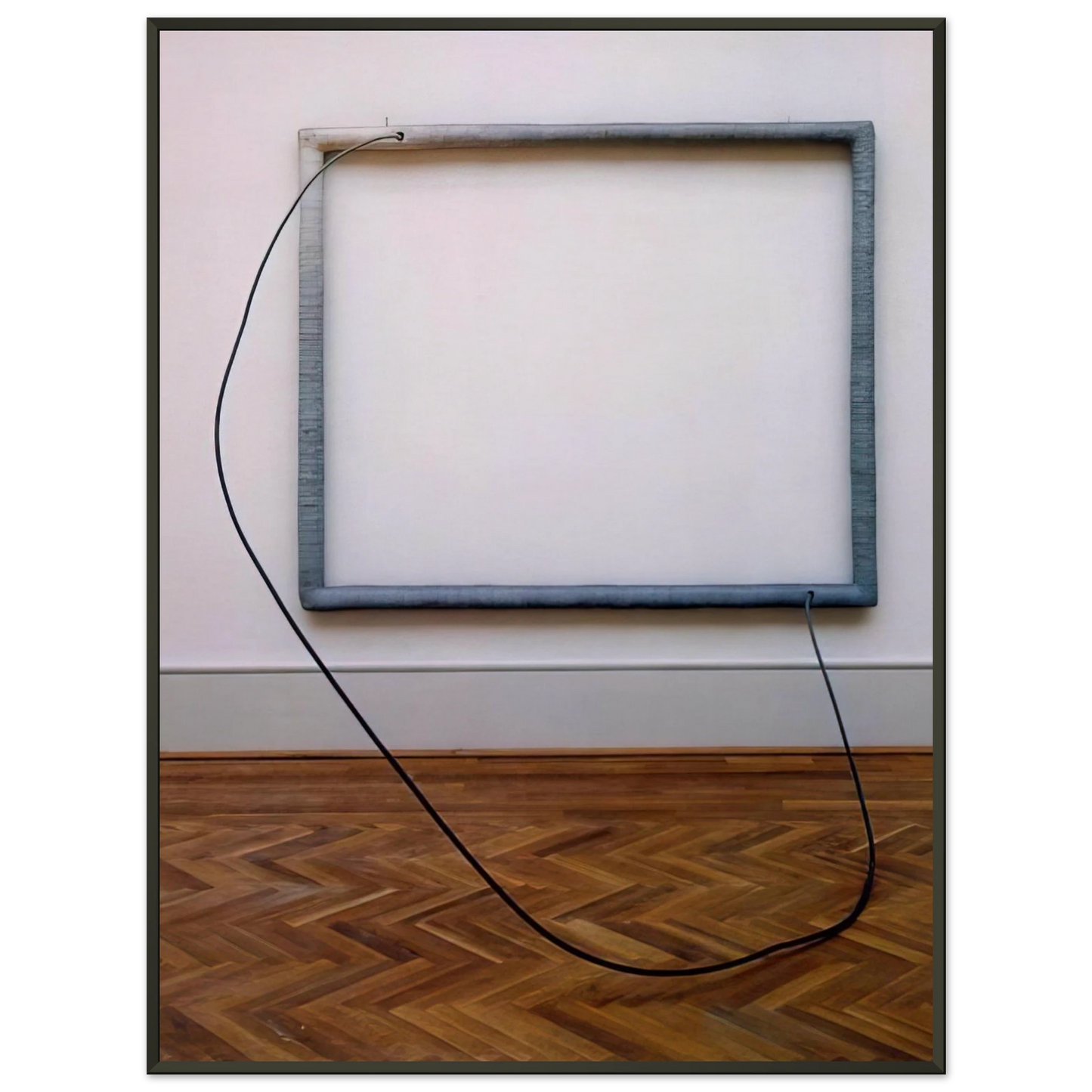 Eva Hesse HANG UP 1966 Framed Art Print - Aluminum Frame - 70x100 cm / 28x40 inches