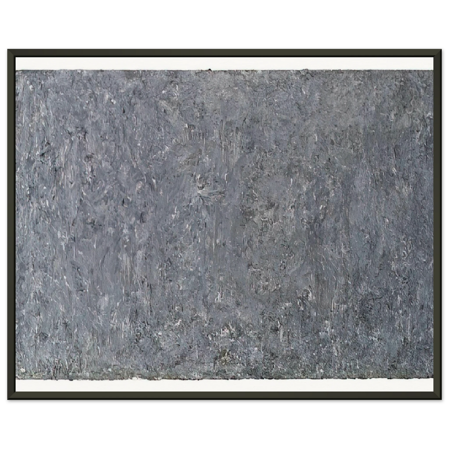 Milton Resnick UNTITLED 1988 Framed Art Print - Aluminum Frame - 40x50 cm / 16x20 inches
