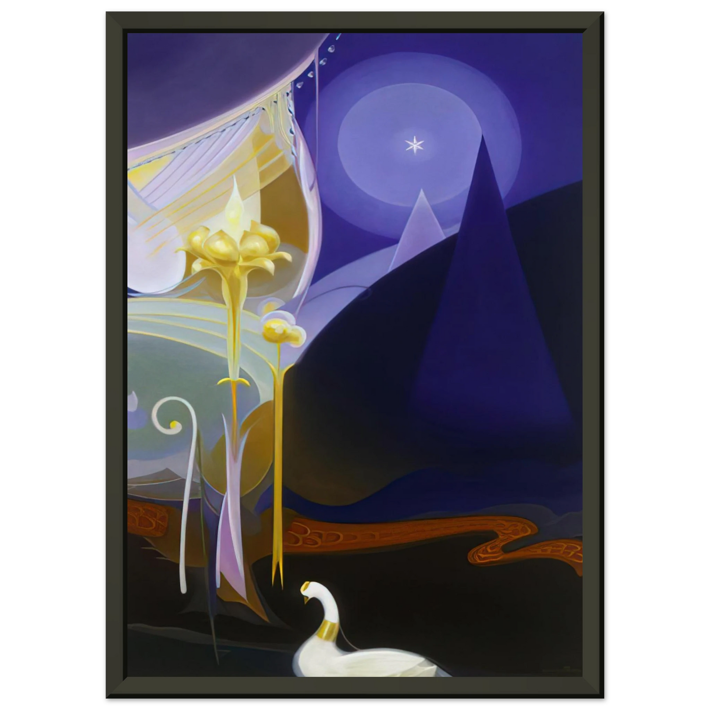 Agnes Lawrence Pelton Untitled 1931 Framed Art Print - Aluminum Frame - 60x80 cm / 24x32 inches