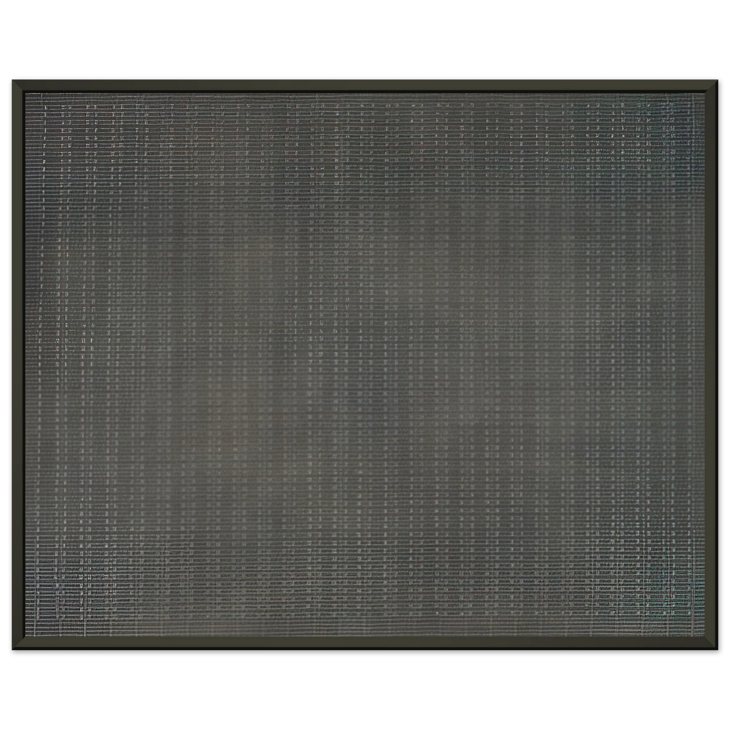 Agnes Martin White Flower Framed Art Print - Aluminum Frame - 60x80 cm / 24x32 inches