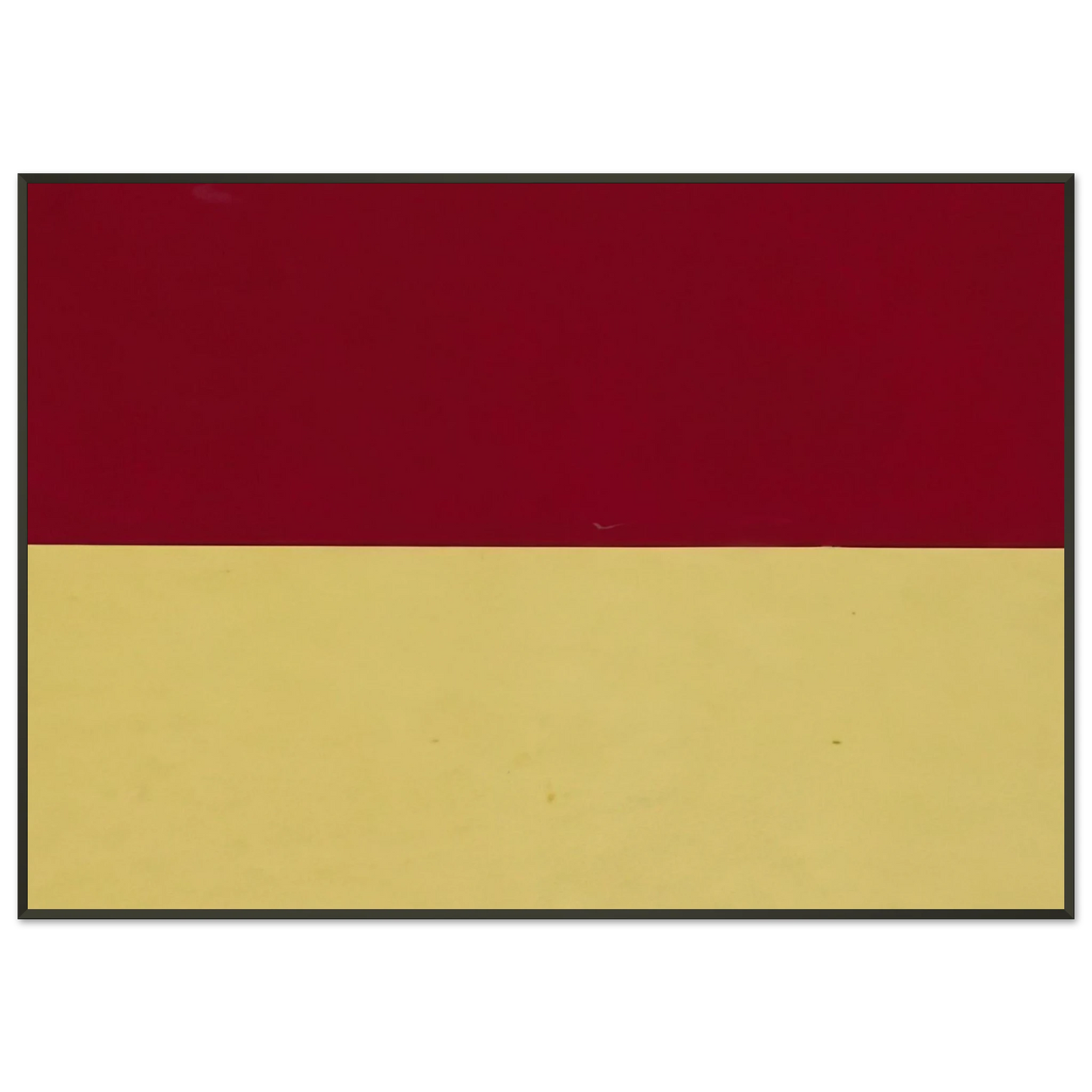 Ellsworth Kelly Red and Yellow Framed Art Print - Aluminum Frame - 21x29.7 cm / 8x12"