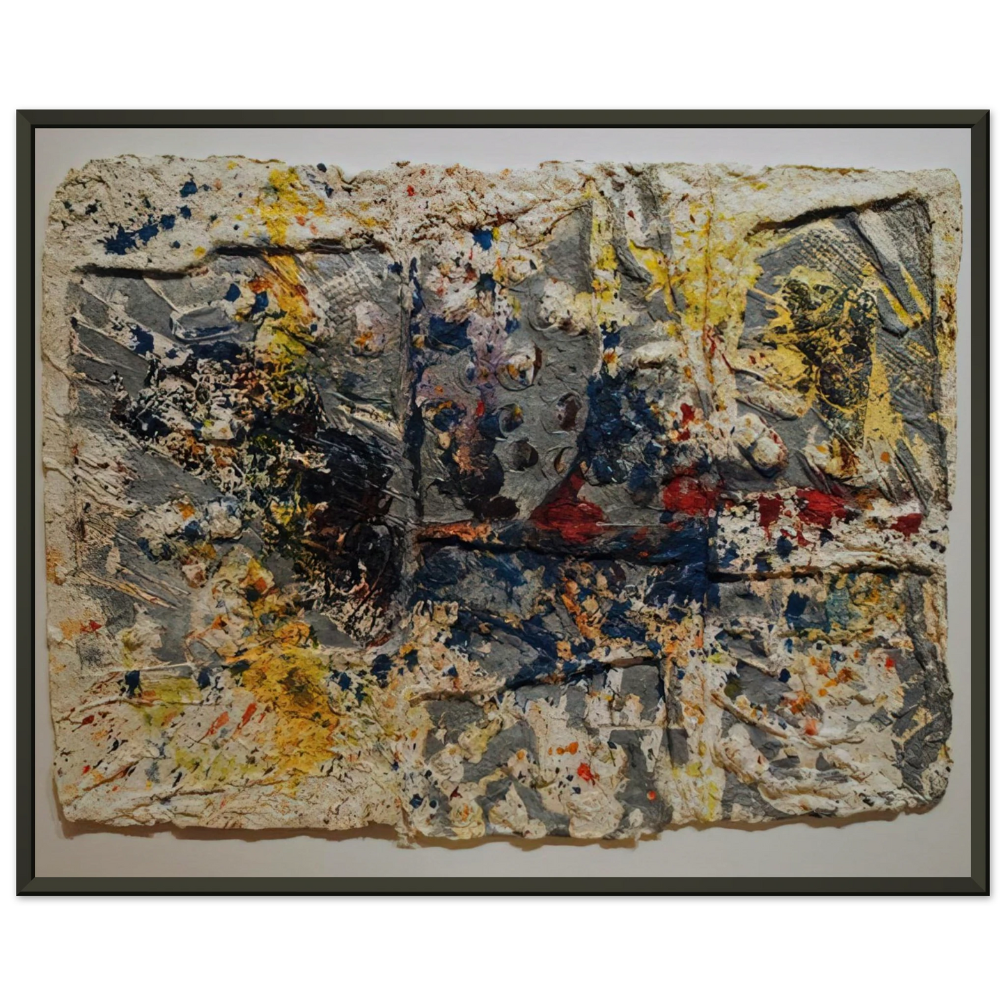Sam Gilliam Elegy 2 Framed Art Print - Aluminum Frame - 70x100 cm / 28x40 inches