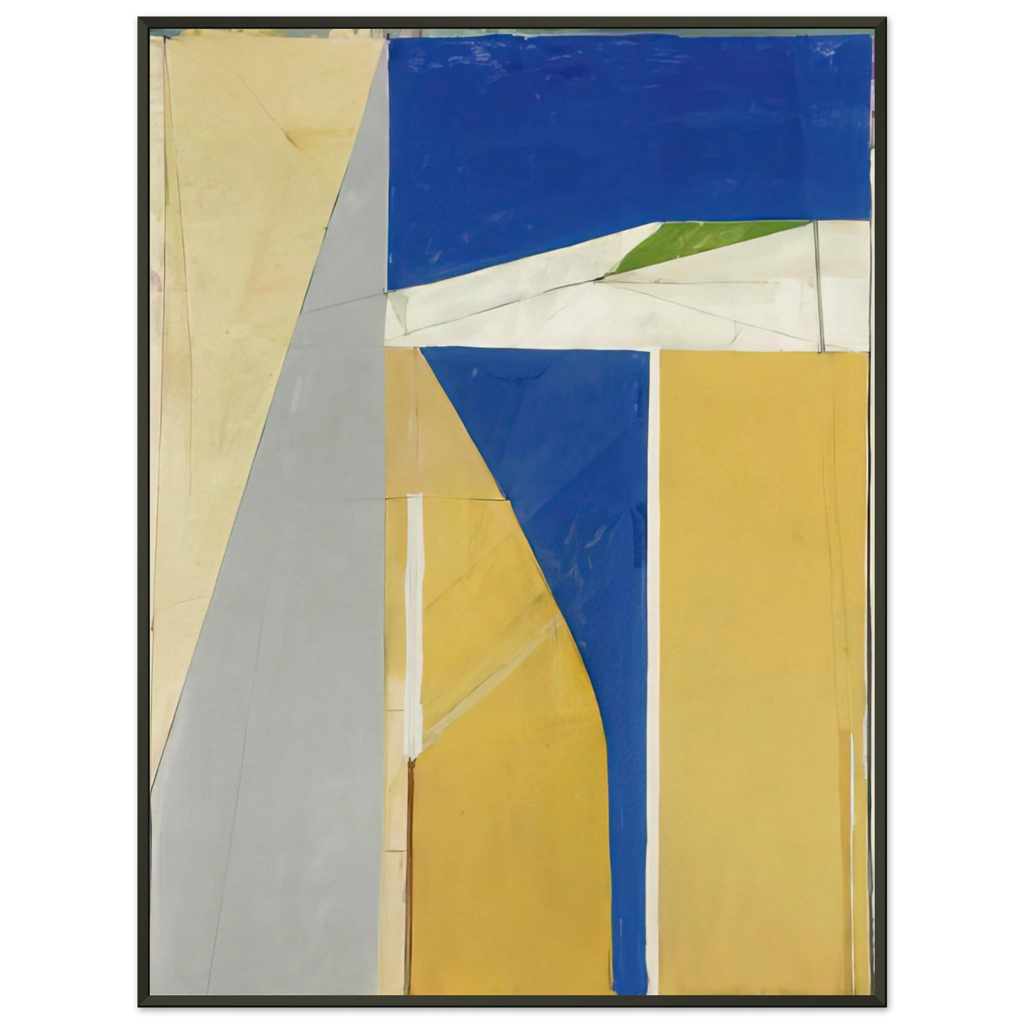 Richard Diebenkorn Ocean Park 32 Framed Art Print - Aluminum Frame - 60x80 cm / 24x32 inches