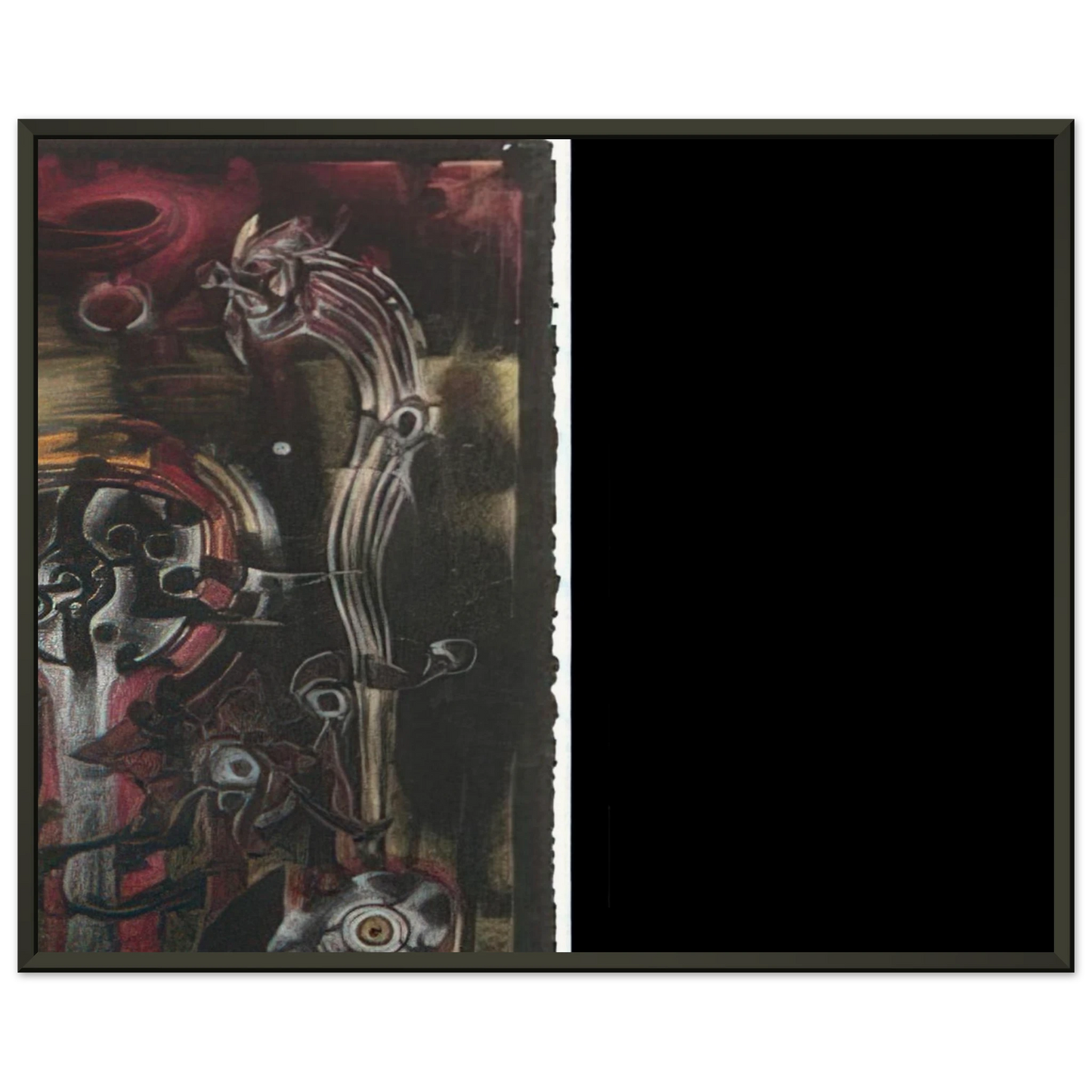 Lee Bontecou UNTITLED 1998 2 Framed Art Print - Aluminum Frame - 40x50 cm / 16x20 inches