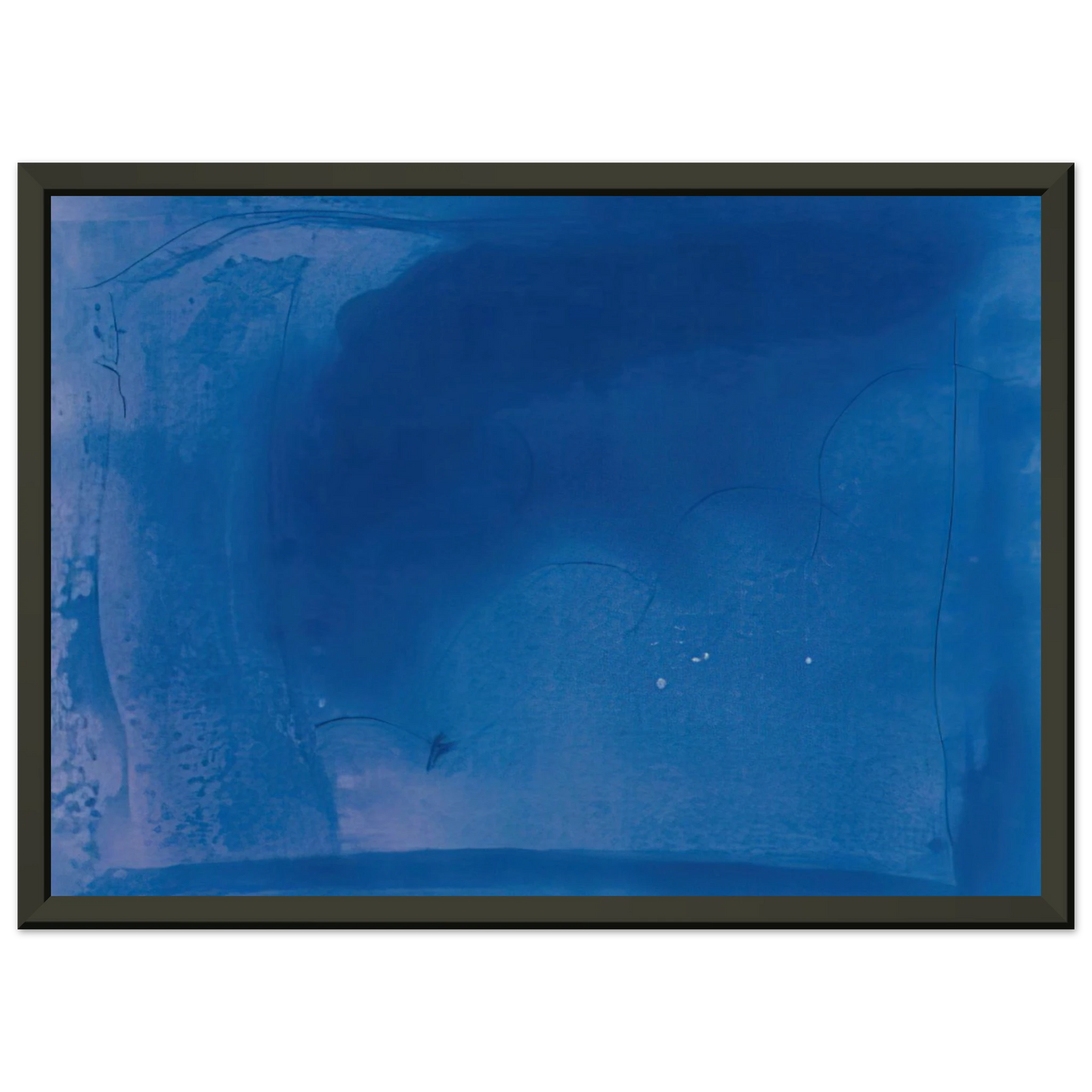 Helen Frankenthaler Corot s Mark 1987 Framed Art Print - Aluminum Frame - 60x80 cm / 24x32 inches