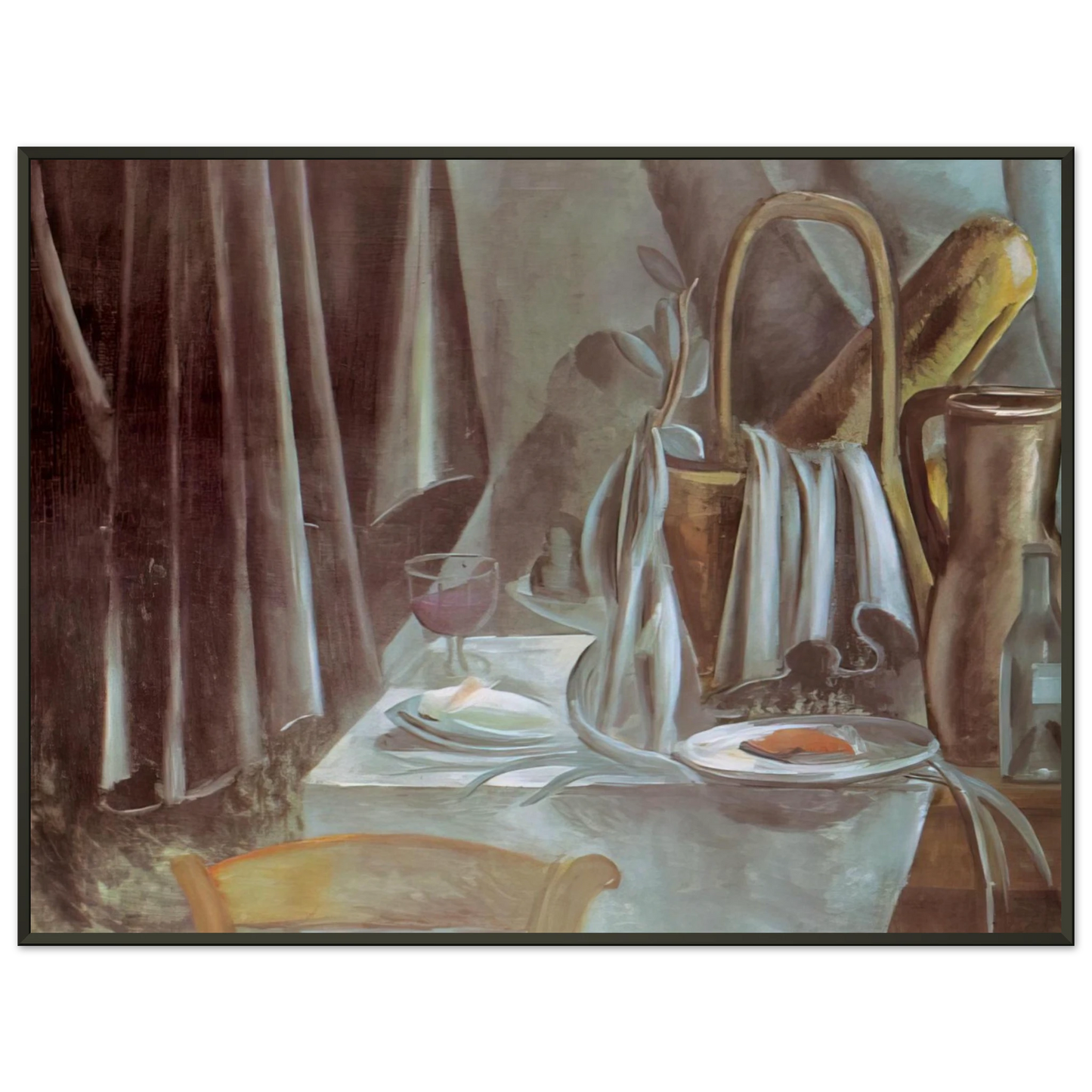Andre Derain STILL LIFE 1912 Framed Art Print - Aluminum Frame - 70x100 cm / 28x40 inches