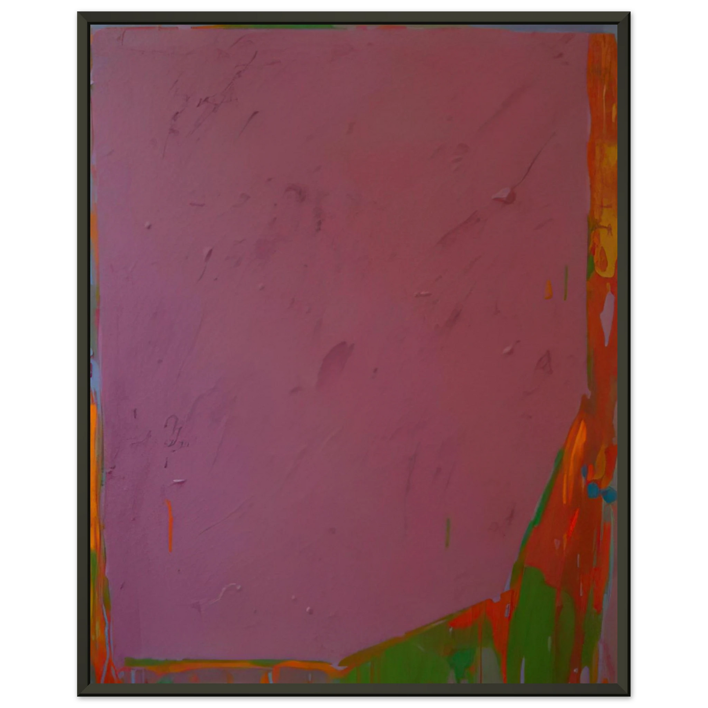 John Hoyland 30775 1975 Framed Art Print - Aluminum Frame - 60x80 cm / 24x32 inches