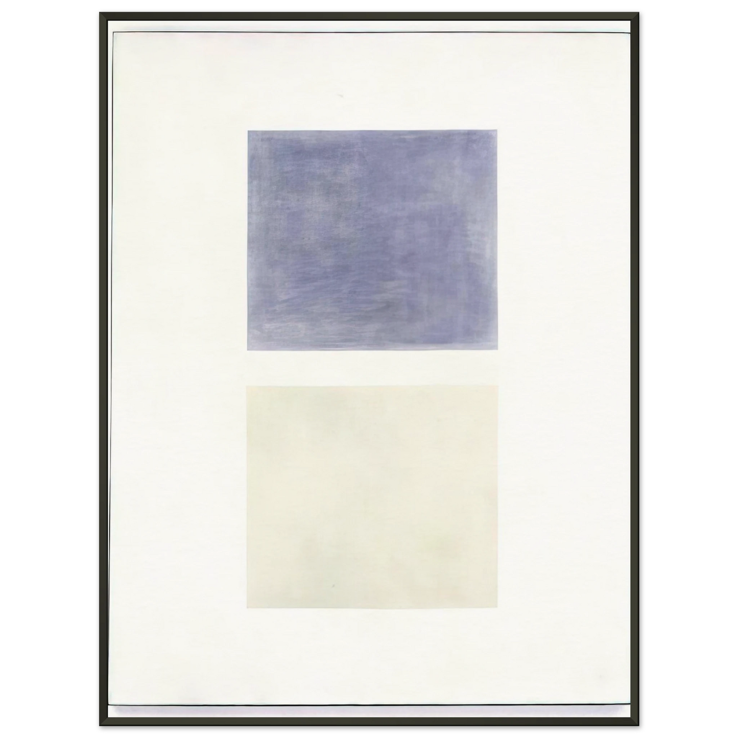 Agnes Martin This Rain Framed Art Print - Aluminum Frame - 70x100 cm / 28x40 inches