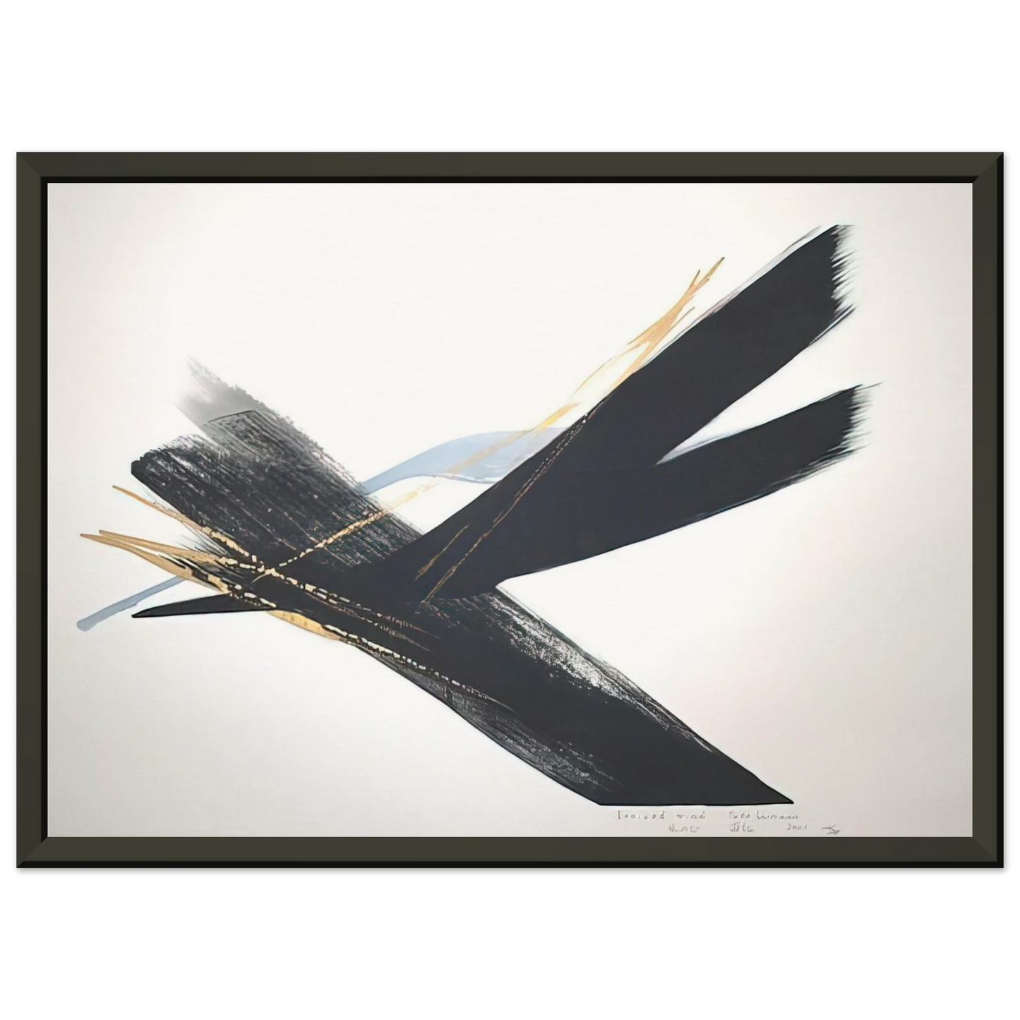 Toko Shinoda Arrived Wind 2001 Framed Art Print - Aluminum Frame - 40x50 cm / 16x20 inches