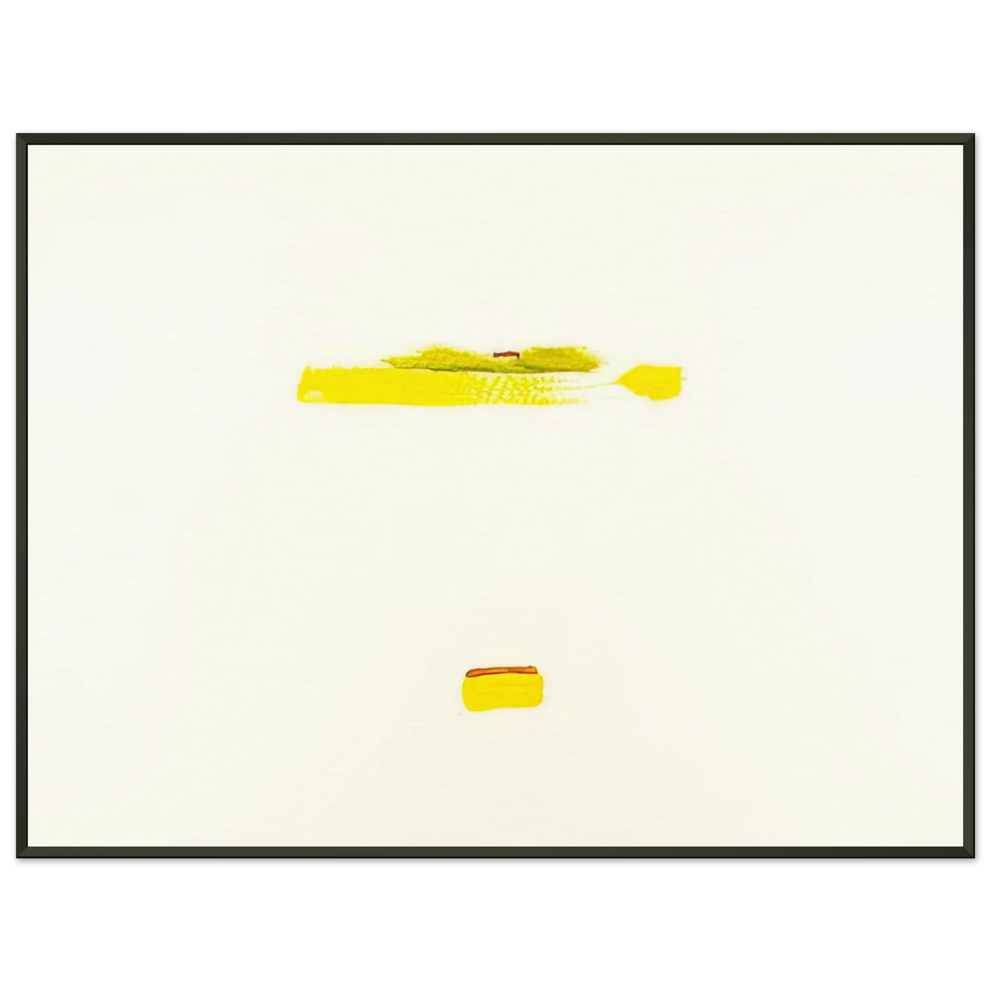Helen Frankenthaler  New York III  1972 Framed Art Print  - Aluminum Frame - 40x50 cm / 16x20 inches
