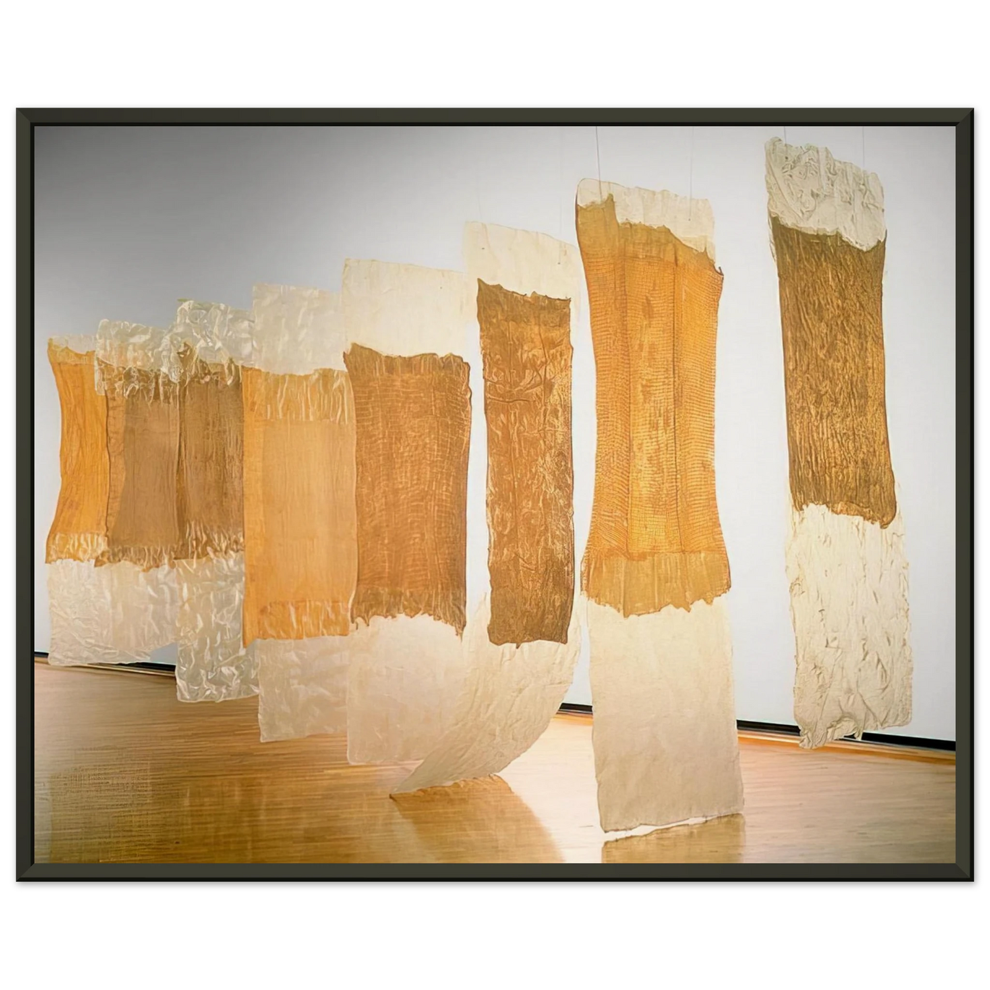 Eva Hesse CONTINGENT 1968 Framed Art Print - Aluminum Frame - 40x50 cm / 16x20 inches