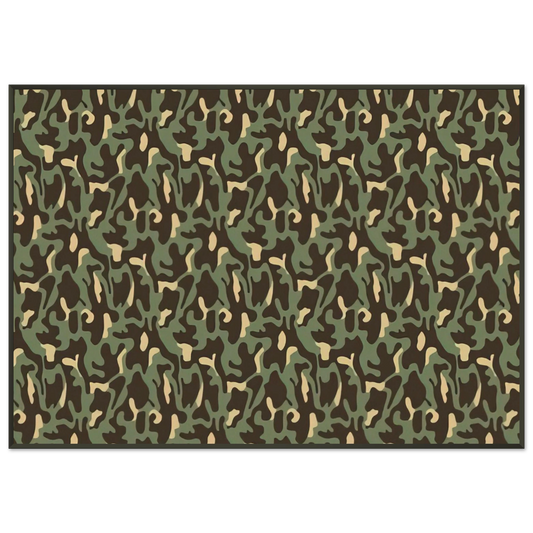 Alighiero Boetti  MIMETICO Framed Art Print  - Aluminum Frame - 21x29.7 cm / 8x12"