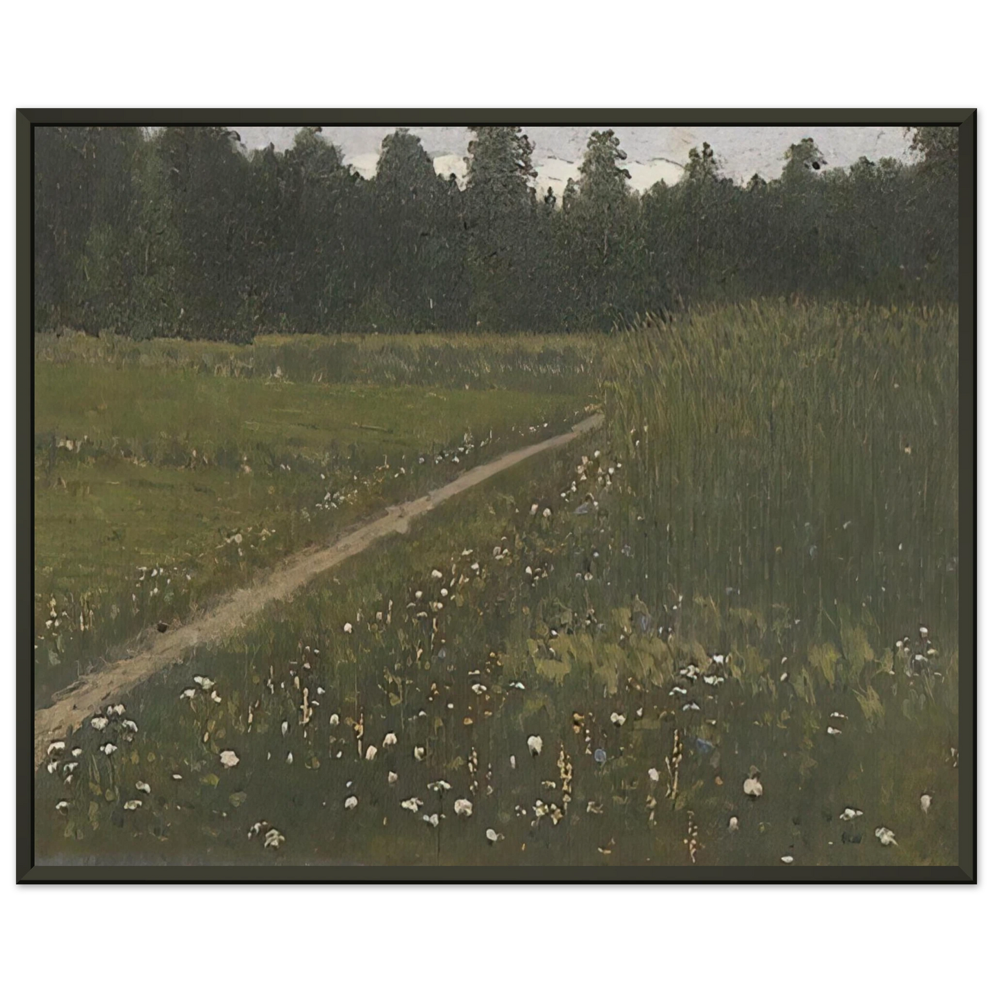 Arkhyp Kuindzhi Forest Glade Framed Art Print - Aluminum Frame - 70x100 cm / 28x40 inches