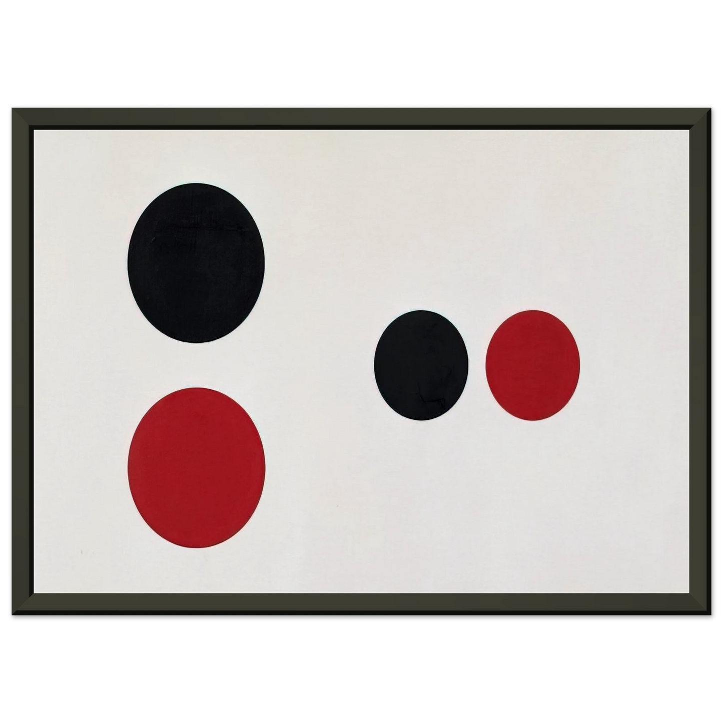 Alexander Liberman Revolving 1959 Framed Art Print - Aluminum Frame - 40x50 cm / 16x20 inches