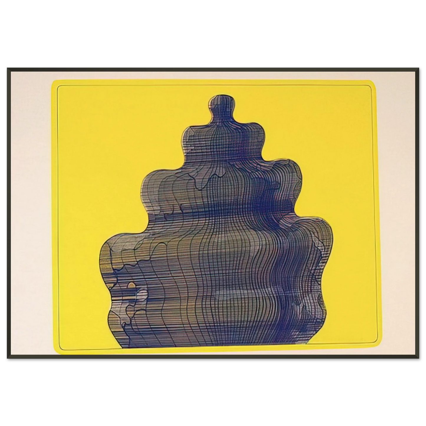 Dieter Roth Torte in der Sonne FancyCake In the Sun 1970 Framed Art Print - Aluminum Frame - 21x29.7 cm / 8x12"