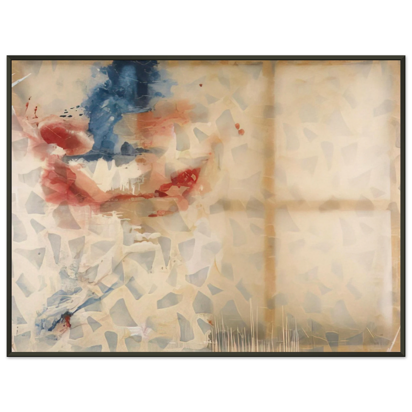 Sigmar Polke UNTITLED Framed Art Print - Aluminum Frame - 60x80 cm / 24x32 inches