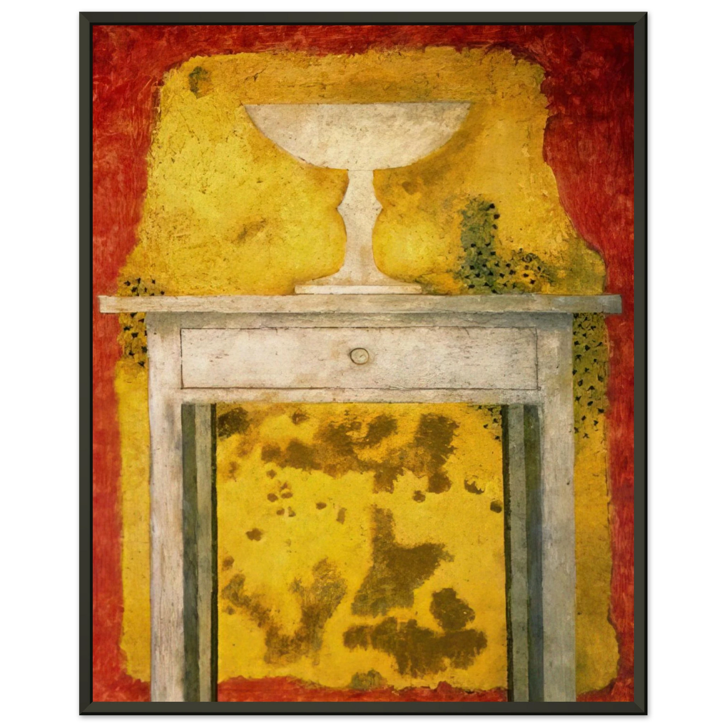 Rufino Tamayo FRUTERO VACIO 1976 Framed Art Print - Aluminum Frame - 40x50 cm / 16x20 inches
