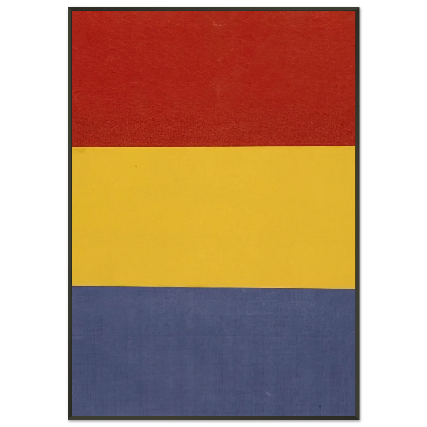 Ellsworth Kelly Red Yellow Blue Framed Art Print - Aluminum Frame - 21x29.7 cm / 8x12"