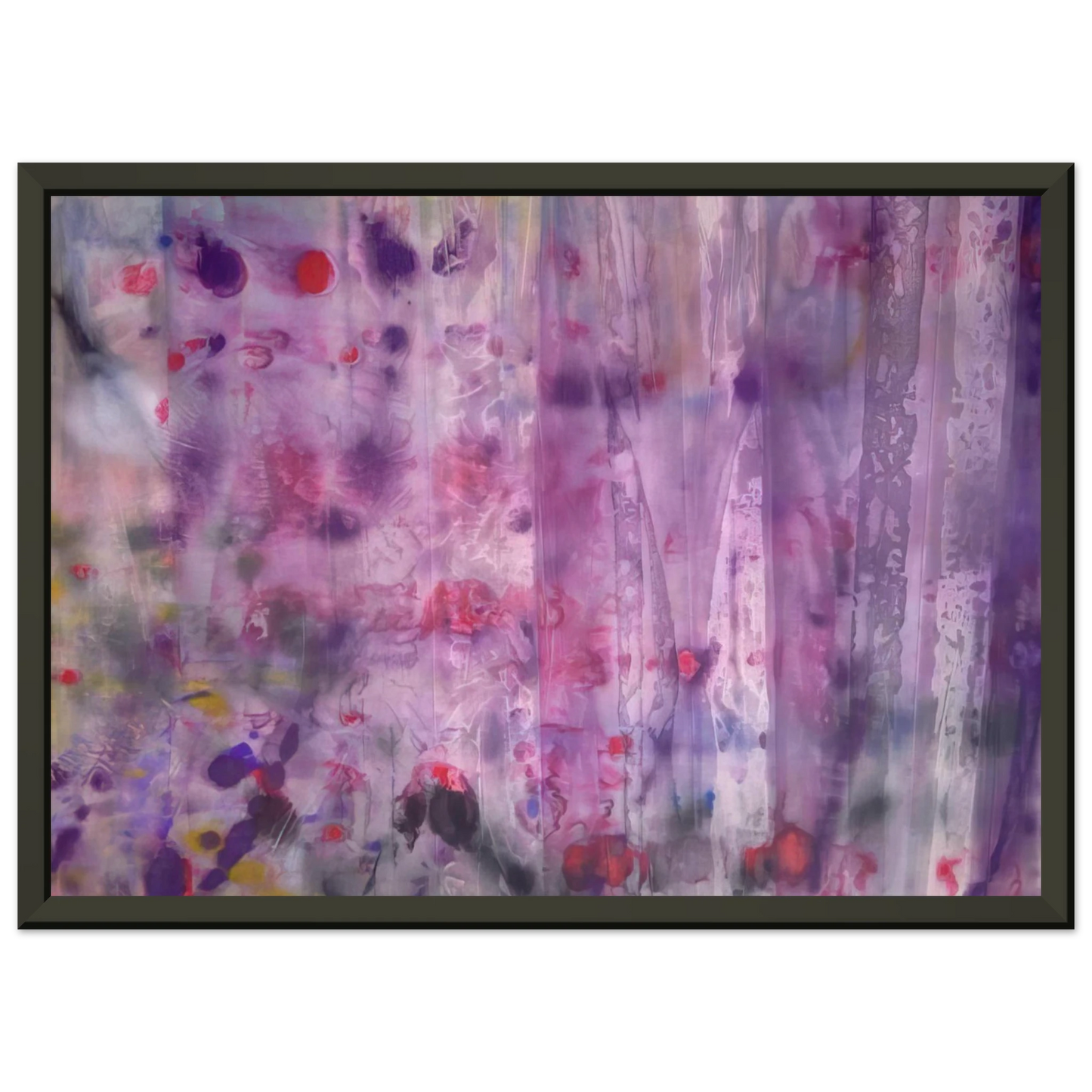 Sam Gilliam April 4 Framed Art Print - Aluminum Frame - 40x50 cm / 16x20 inches