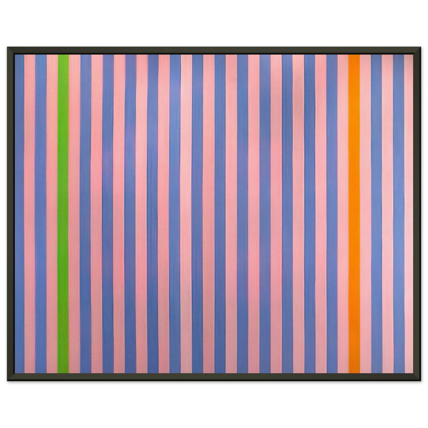 Gene Davis Sweet ScoreSkylark 1960 Framed Art Print - Aluminum Frame - 60x80 cm / 24x32 inches