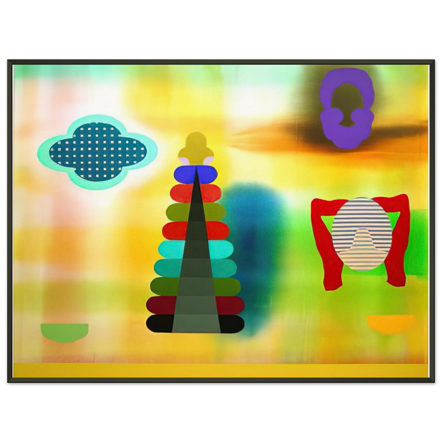 Stephen Mueller Indoeuropean 2003 Framed Art Print - Aluminum Frame - 60x80 cm / 24x32 inches