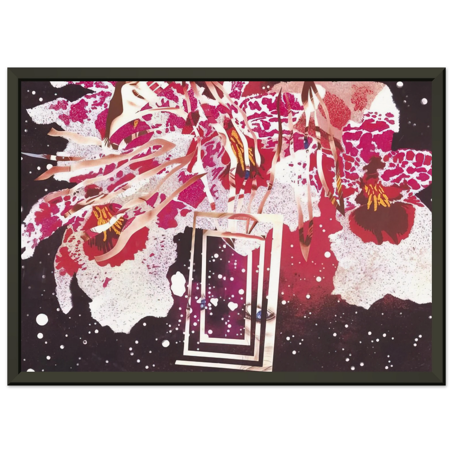 James Rosenquist Time Door Time DOr Framed Art Print - Aluminum Frame - 70x100 cm / 28x40 inches
