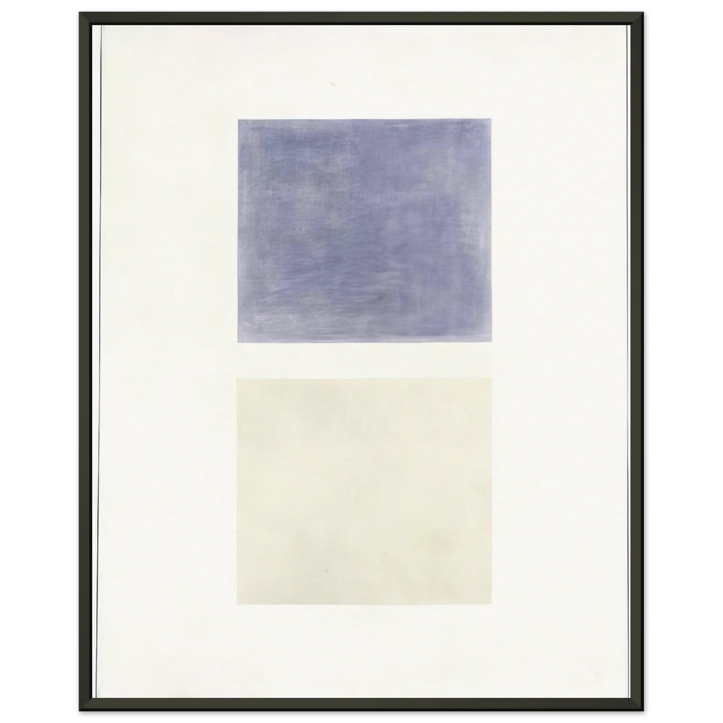 Agnes Martin This Rain Framed Art Print - Aluminum Frame - 40x50 cm / 16x20 inches