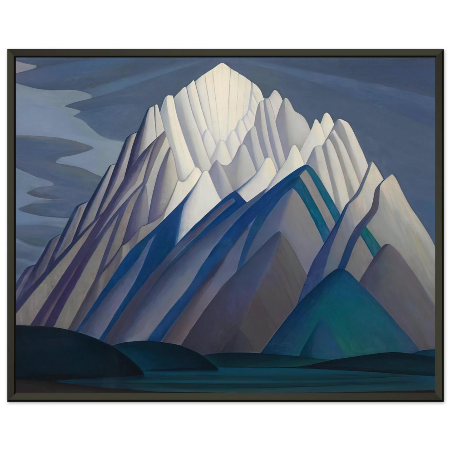 Lawren Harris Mountain Forms 1926 Framed Art Print - Aluminum Frame - 40x50 cm / 16x20 inches