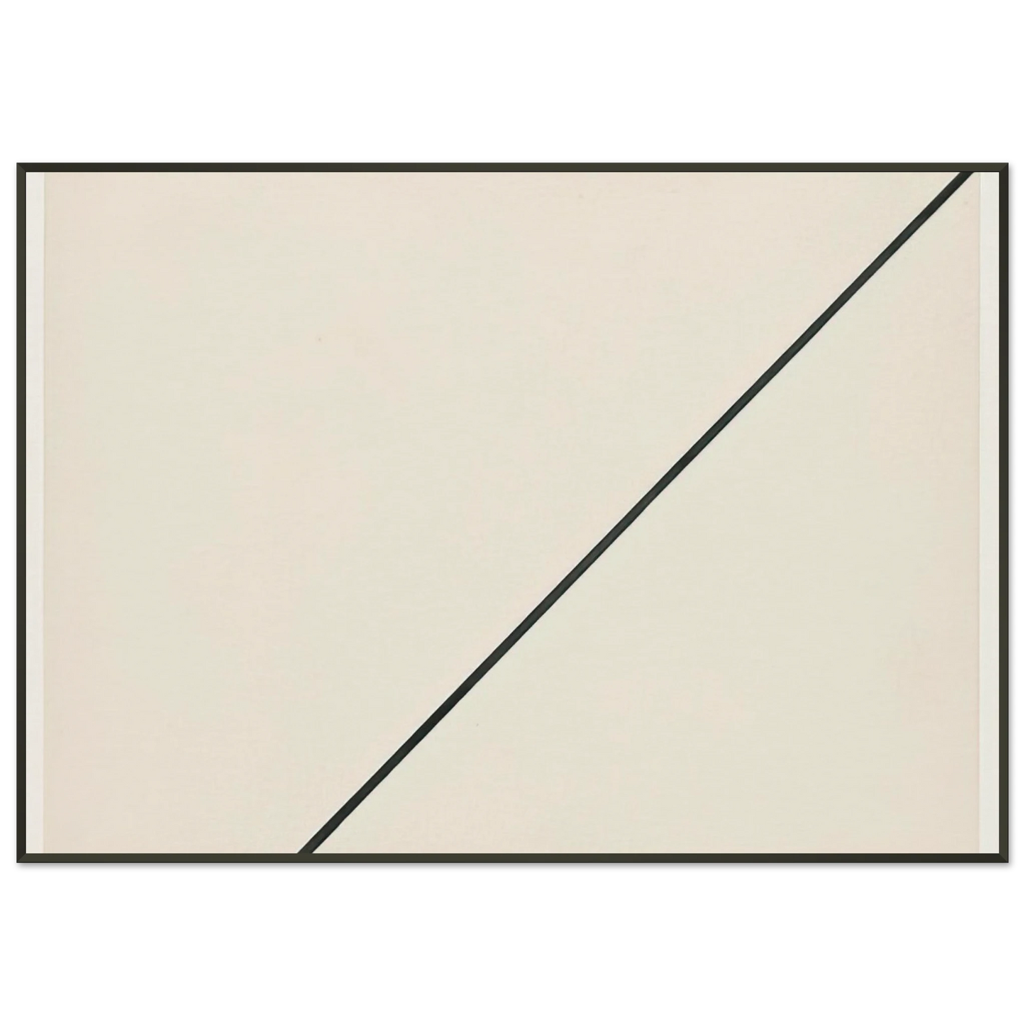 Ellsworth Kelly Diagonal Framed Art Print - Aluminum Frame - 21x29.7 cm / 8x12"