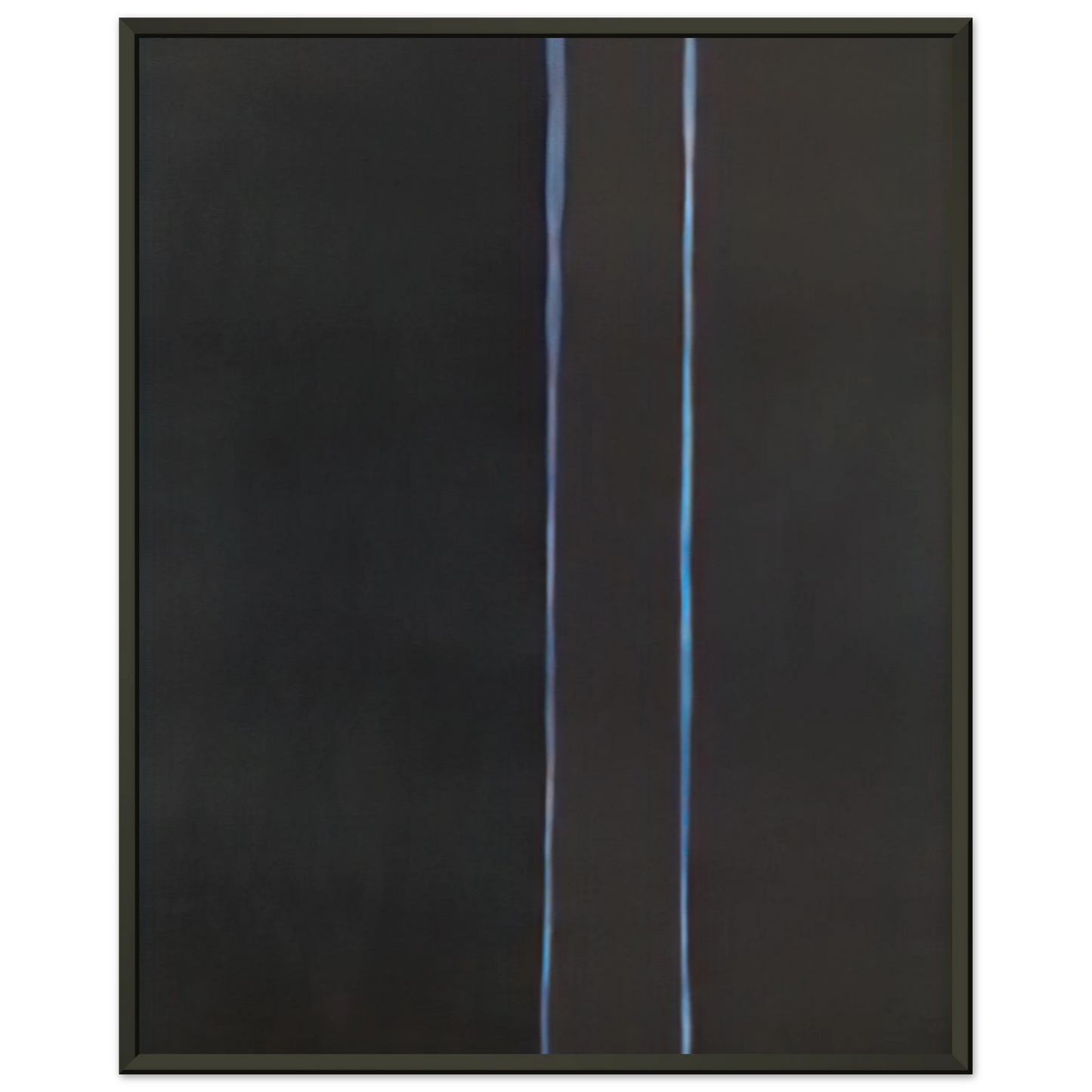 Barnett Newman By Twos Framed Art Print - Aluminum Frame - 70x100 cm / 28x40 inches