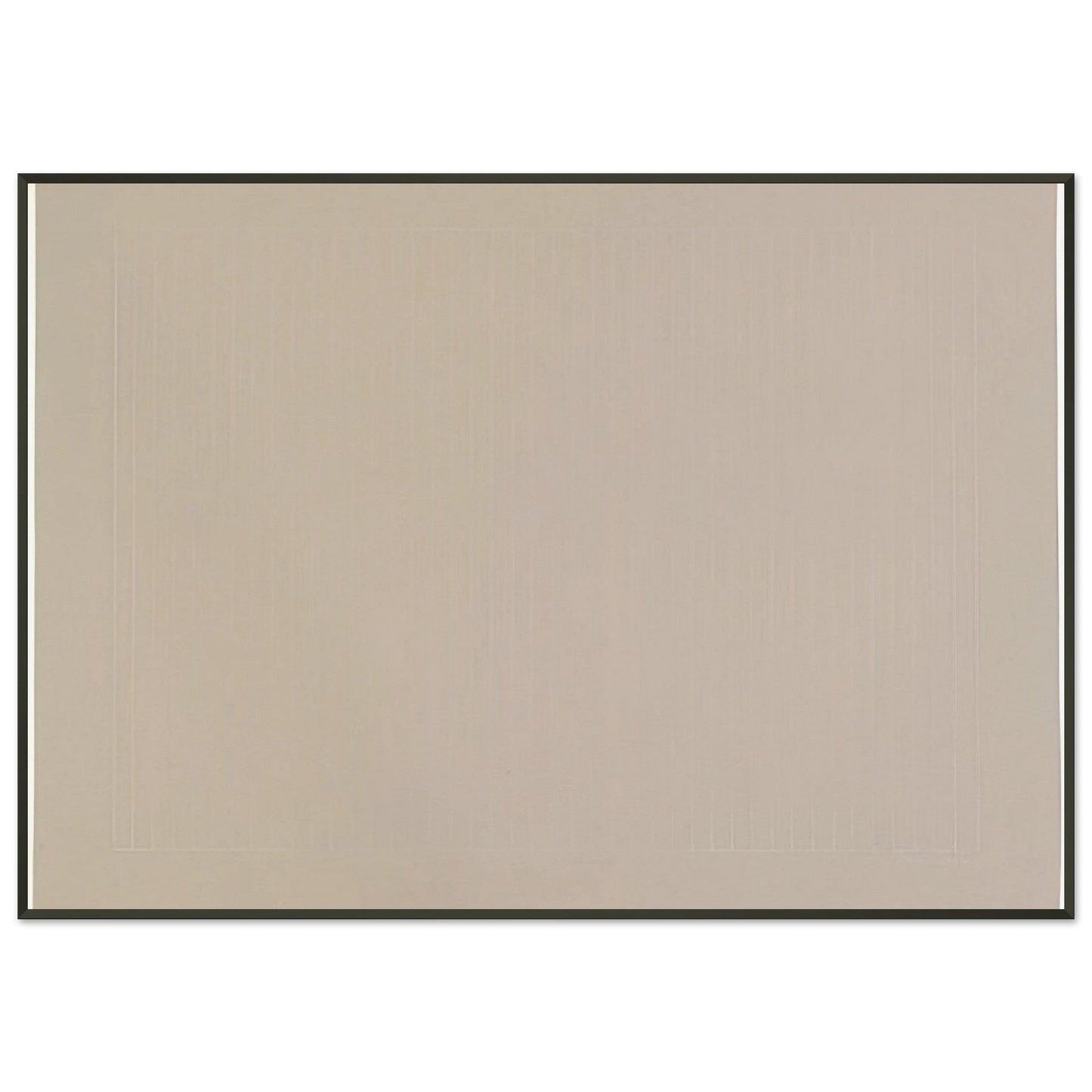 Gene Davis Untitled 1972 Framed Art Print - Aluminum Frame - 21x29.7 cm / 8x12"