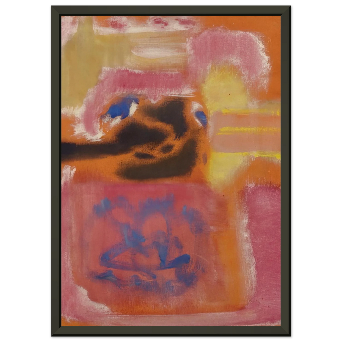 Mark Rothko No 9 1947 Framed Art Print - Aluminum Frame - 60x80 cm / 24x32 inches