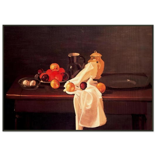 Andre Derain  STILL LIFE WITH ORANGES 1931 Framed Art Print  - Aluminum Frame - 21x29.7 cm / 8x12"