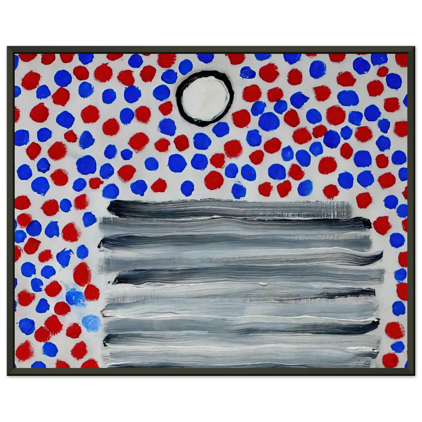 Forrest Bess Spots 1967 Framed Art Print - Aluminum Frame - 60x80 cm / 24x32 inches