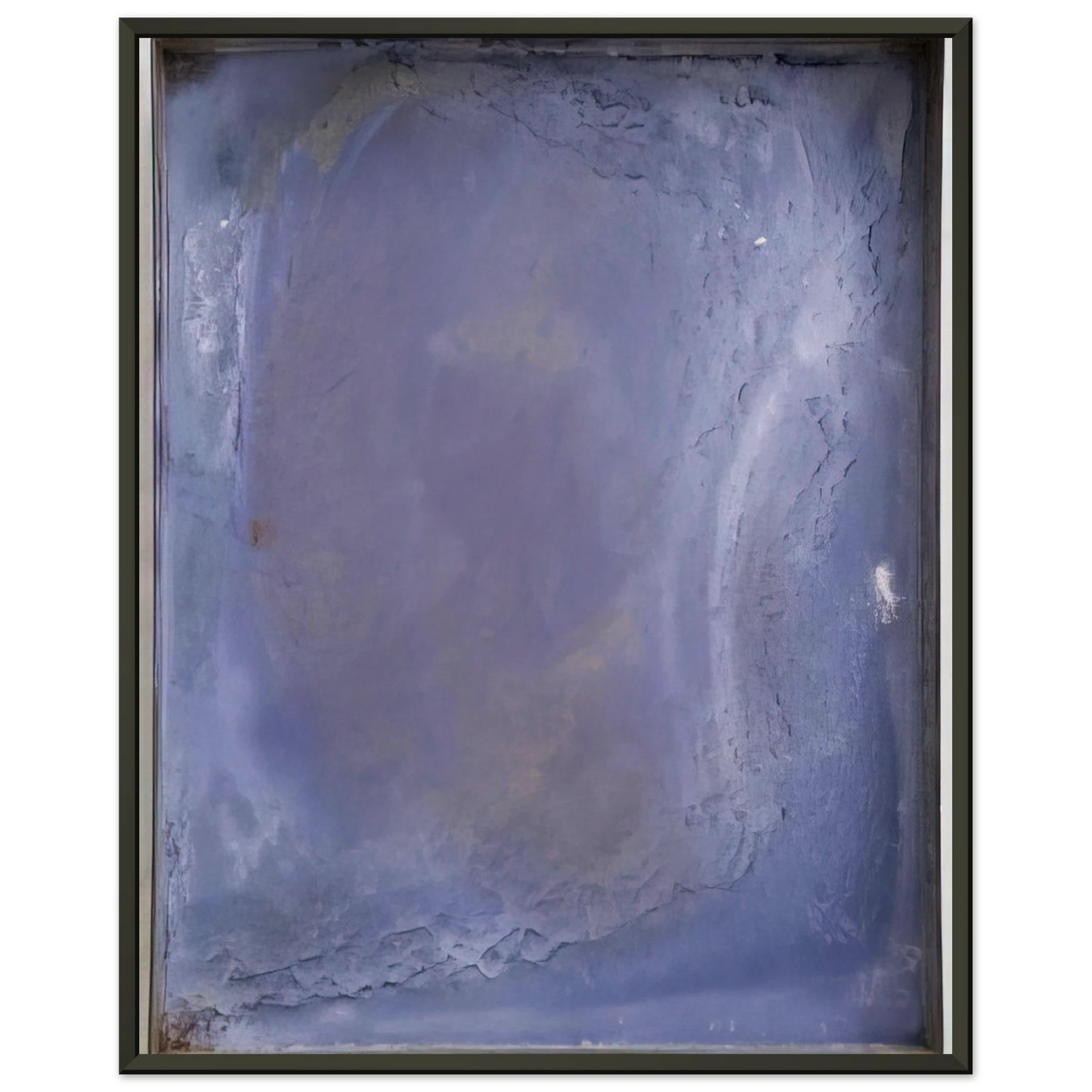 Gotthard Graubner FARBWANNE 1985 Framed Art Print - Aluminum Frame - 40x50 cm / 16x20 inches