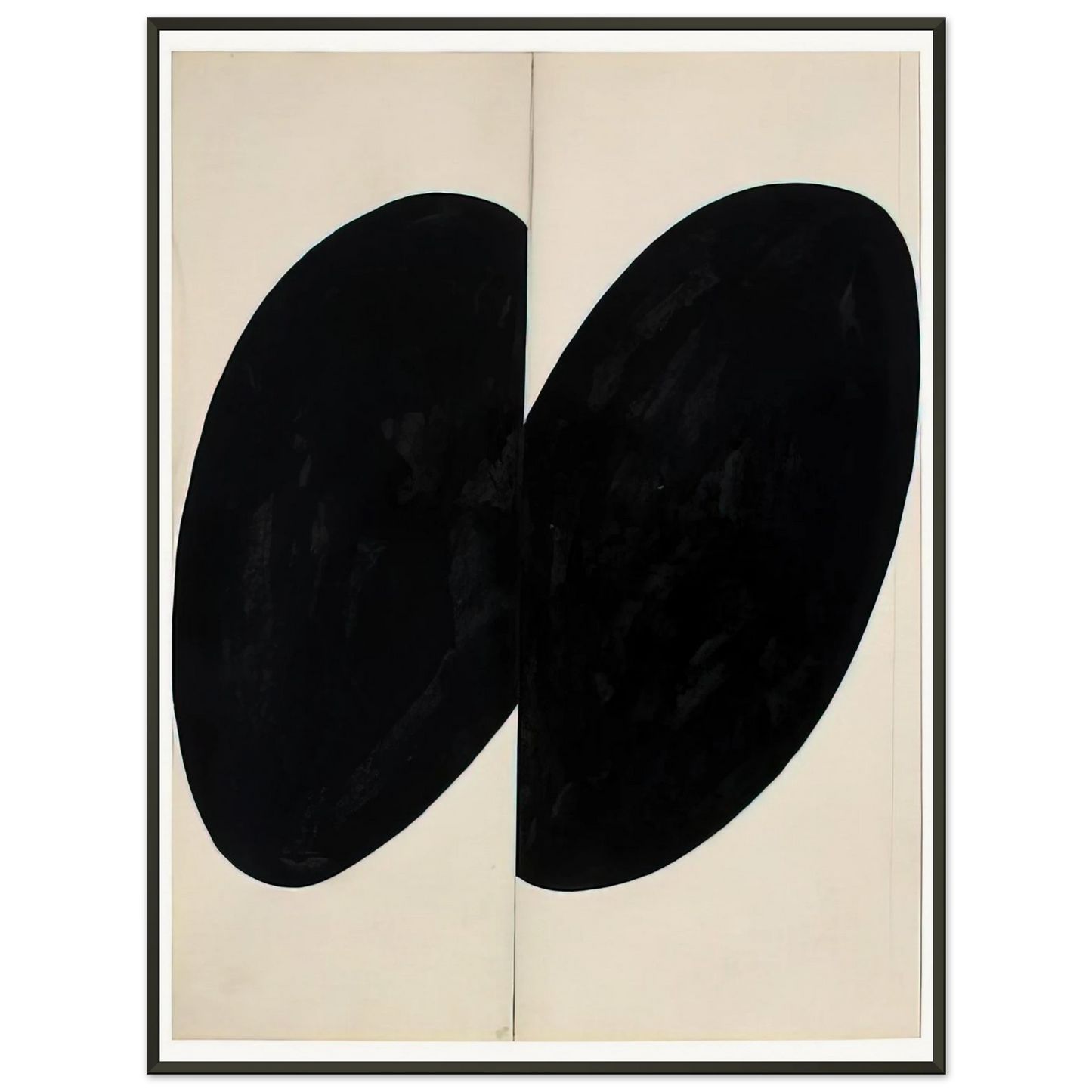 Ellsworth Kelly Black Forms Framed Art Print - Aluminum Frame - 40x50 cm / 16x20 inches