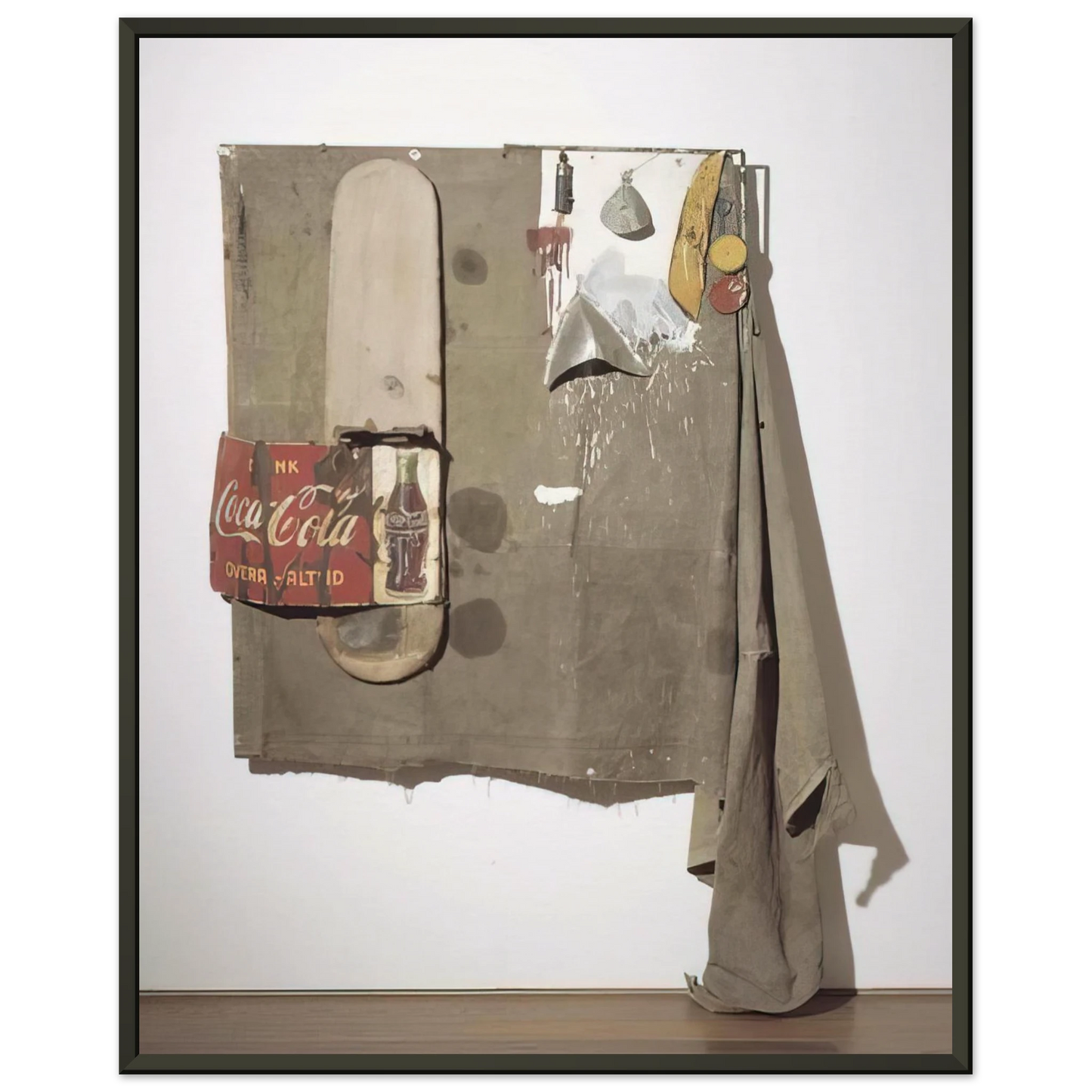 Robert Rauschenberg DYLABY 1962 Framed Art Print - Aluminum Frame - 40x50 cm / 16x20 inches