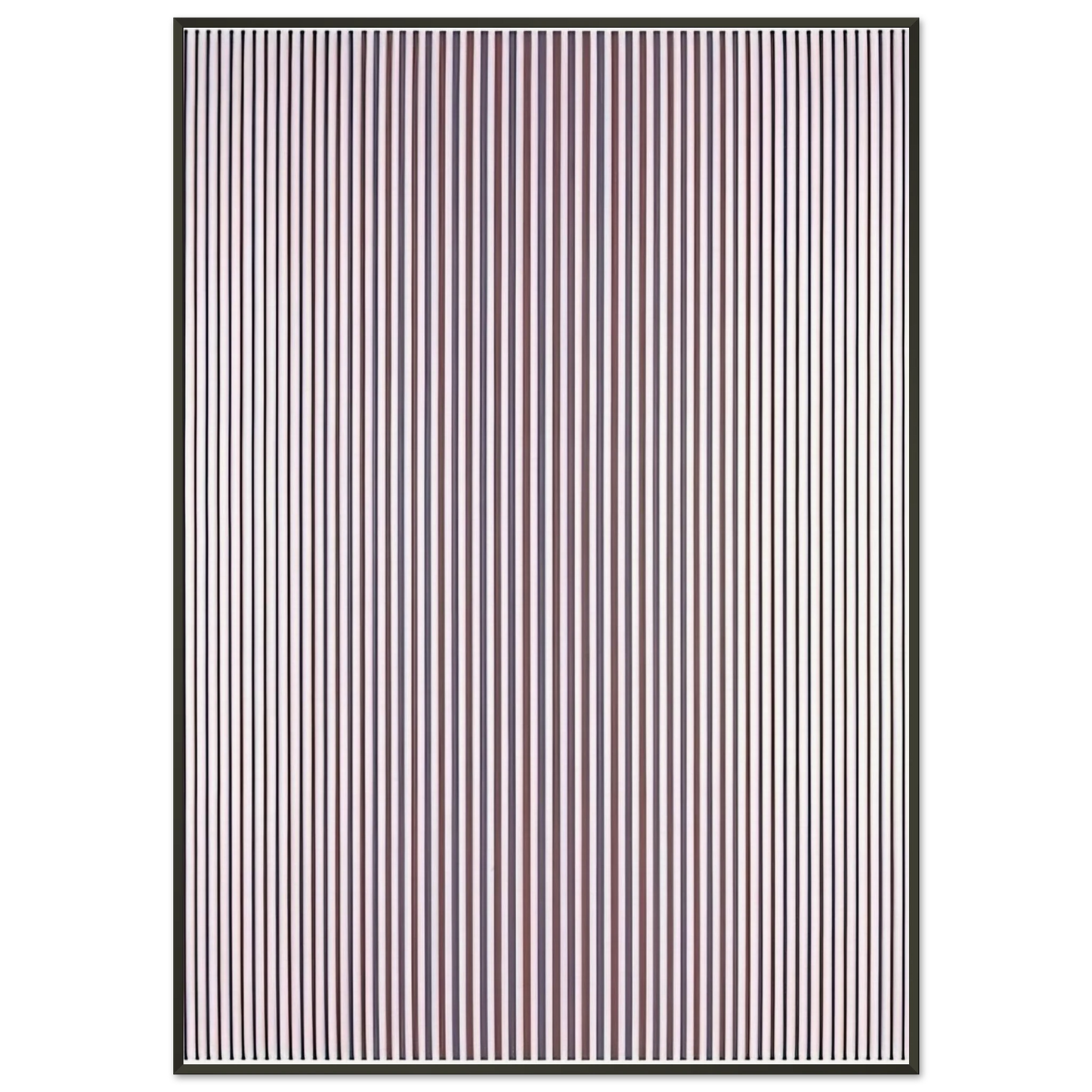 Bridget Riley CHANT 2 1967 Framed Art Print - Aluminum Frame - 21x29.7 cm / 8x12"