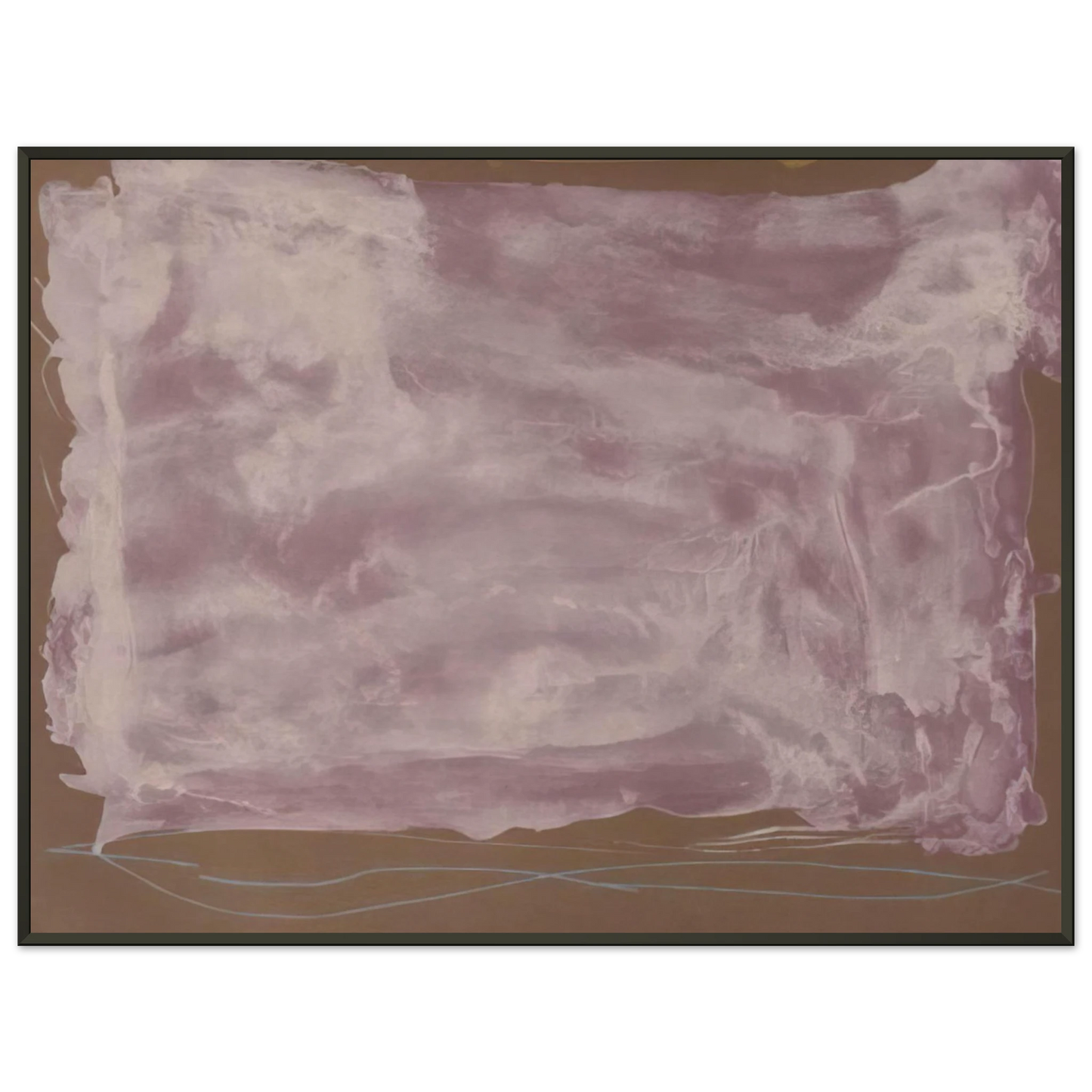 Helen Frankenthaler Soho Dreams 1987 Framed Art Print - Aluminum Frame - 70x100 cm / 28x40 inches
