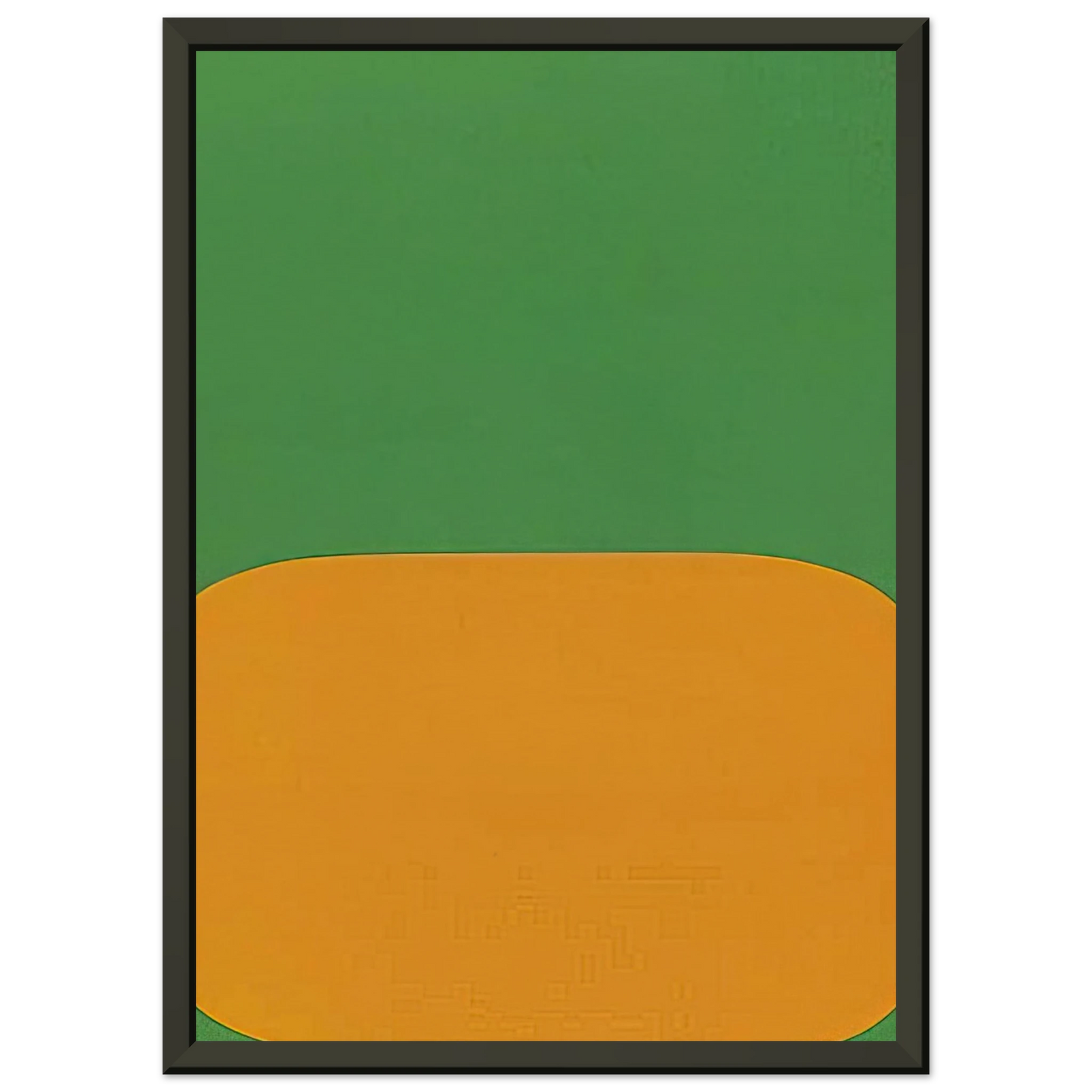 Ellsworth Kelly DerriSre le Miroir Framed Art Print - Aluminum Frame - 70x100 cm / 28x40 inches