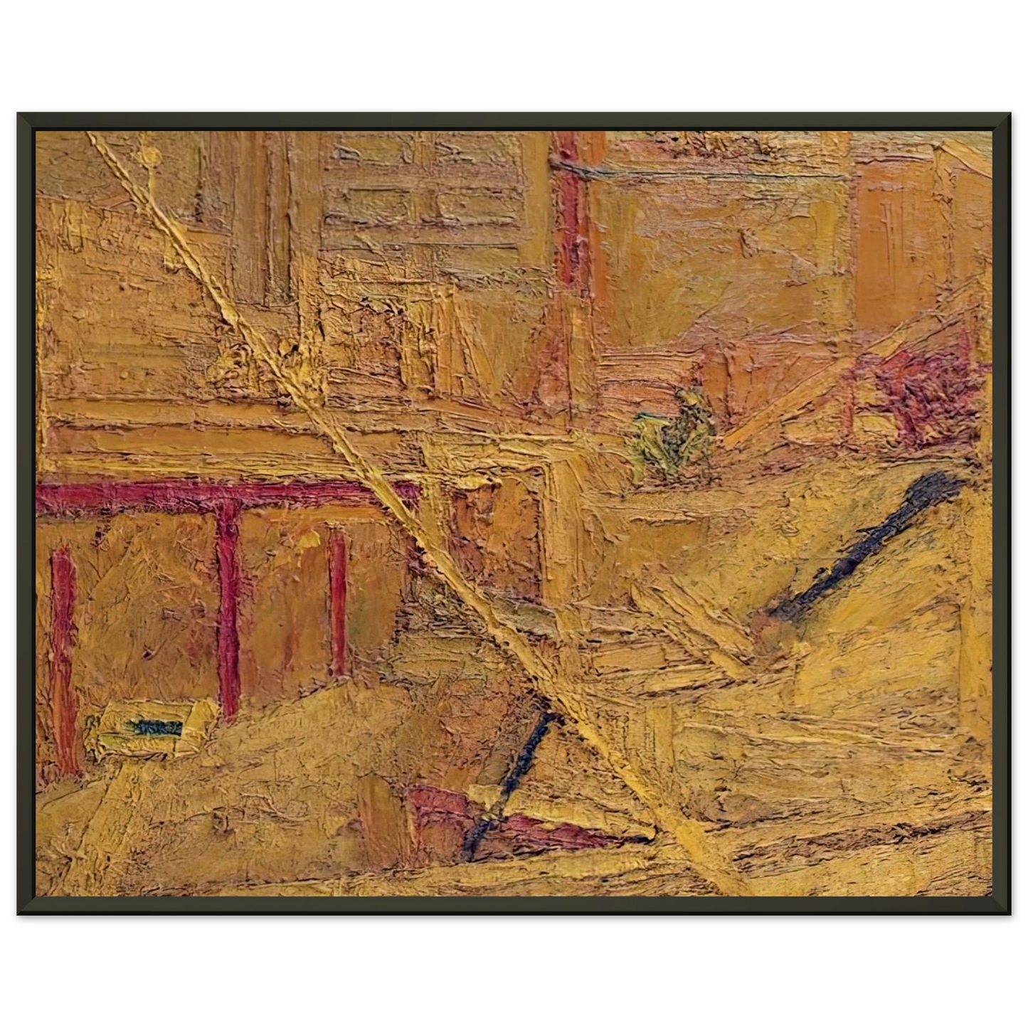 Frank Auerbach MAPLES DEMO Framed Art Print - Aluminum Frame - 40x50 cm / 16x20 inches