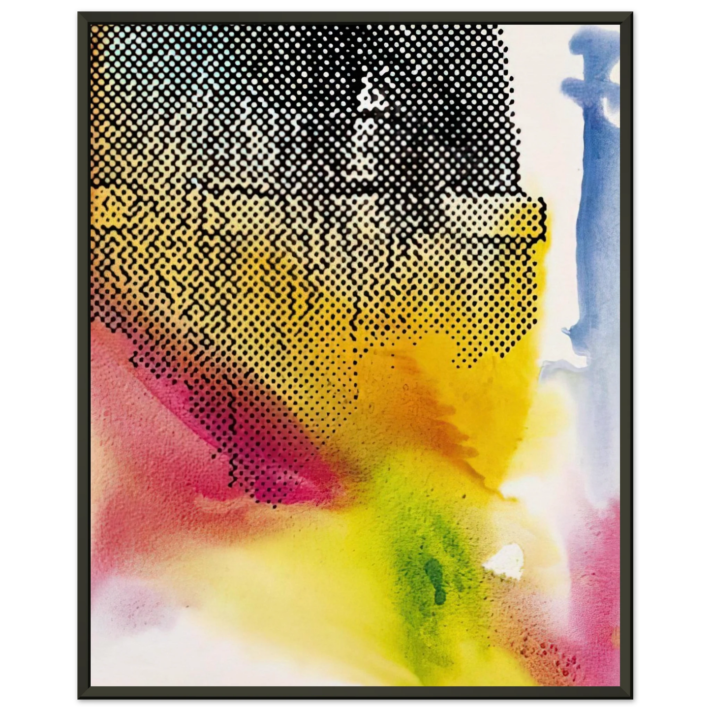 Sigmar Polke THE PLANT Framed Art Print - Aluminum Frame - 40x50 cm / 16x20 inches