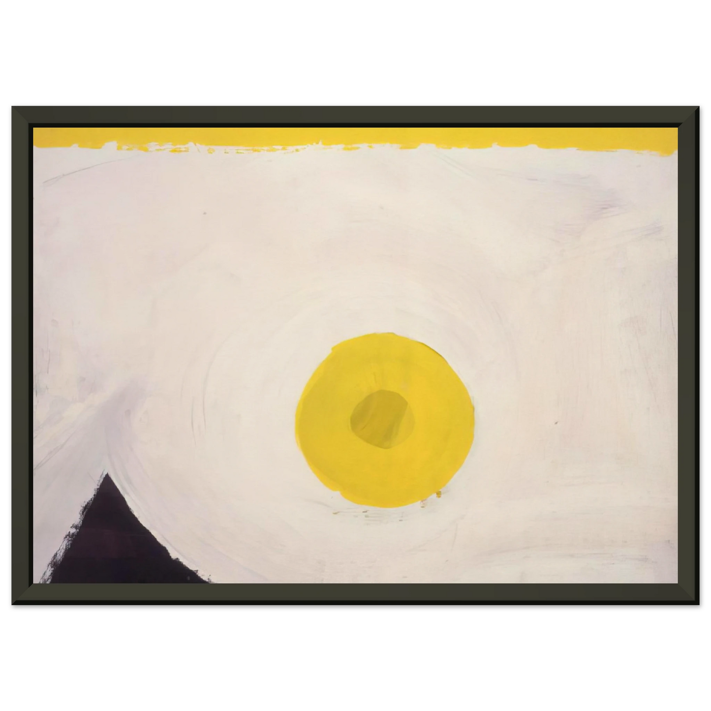 Al Held Untitled F 601 Framed Art Print - Aluminum Frame - 70x100 cm / 28x40 inches