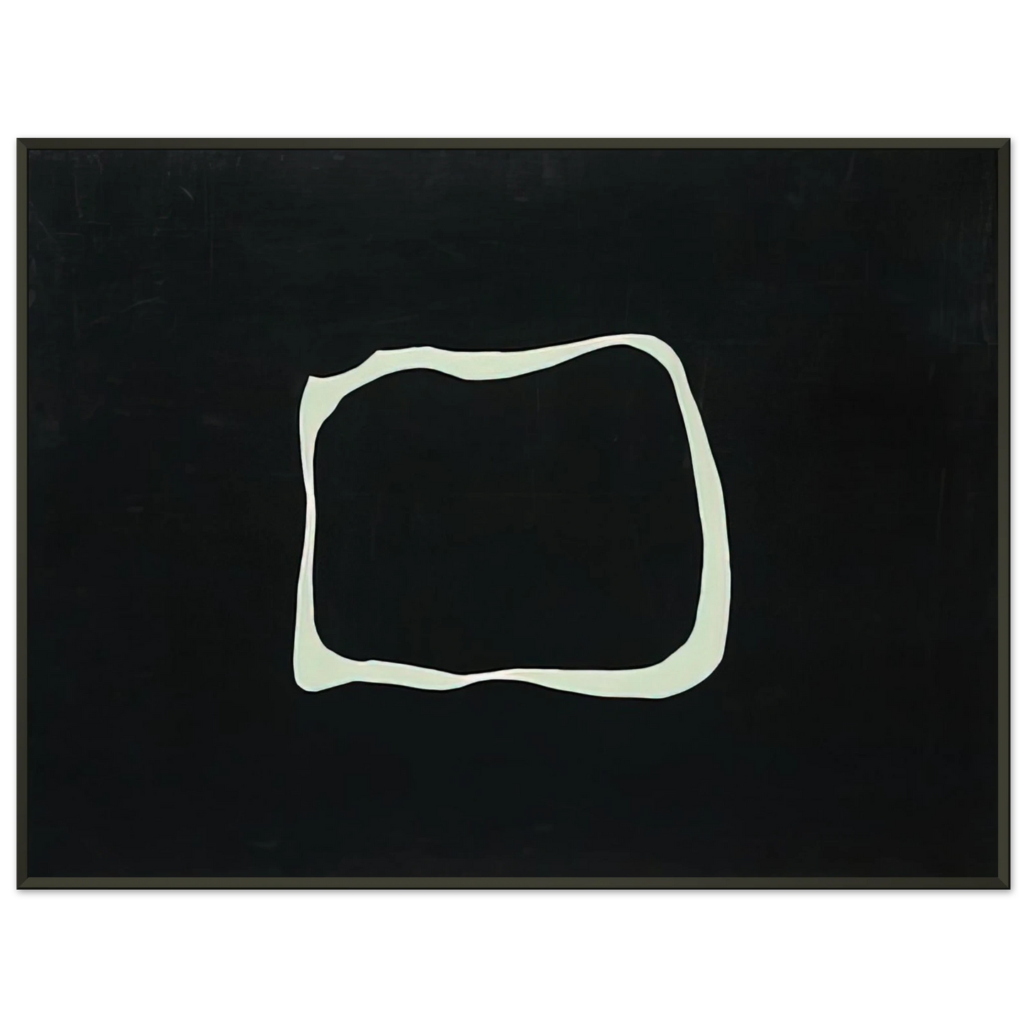 Jiro Yoshihara Untitled 1966 Framed Art Print - Aluminum Frame - 70x100 cm / 28x40 inches